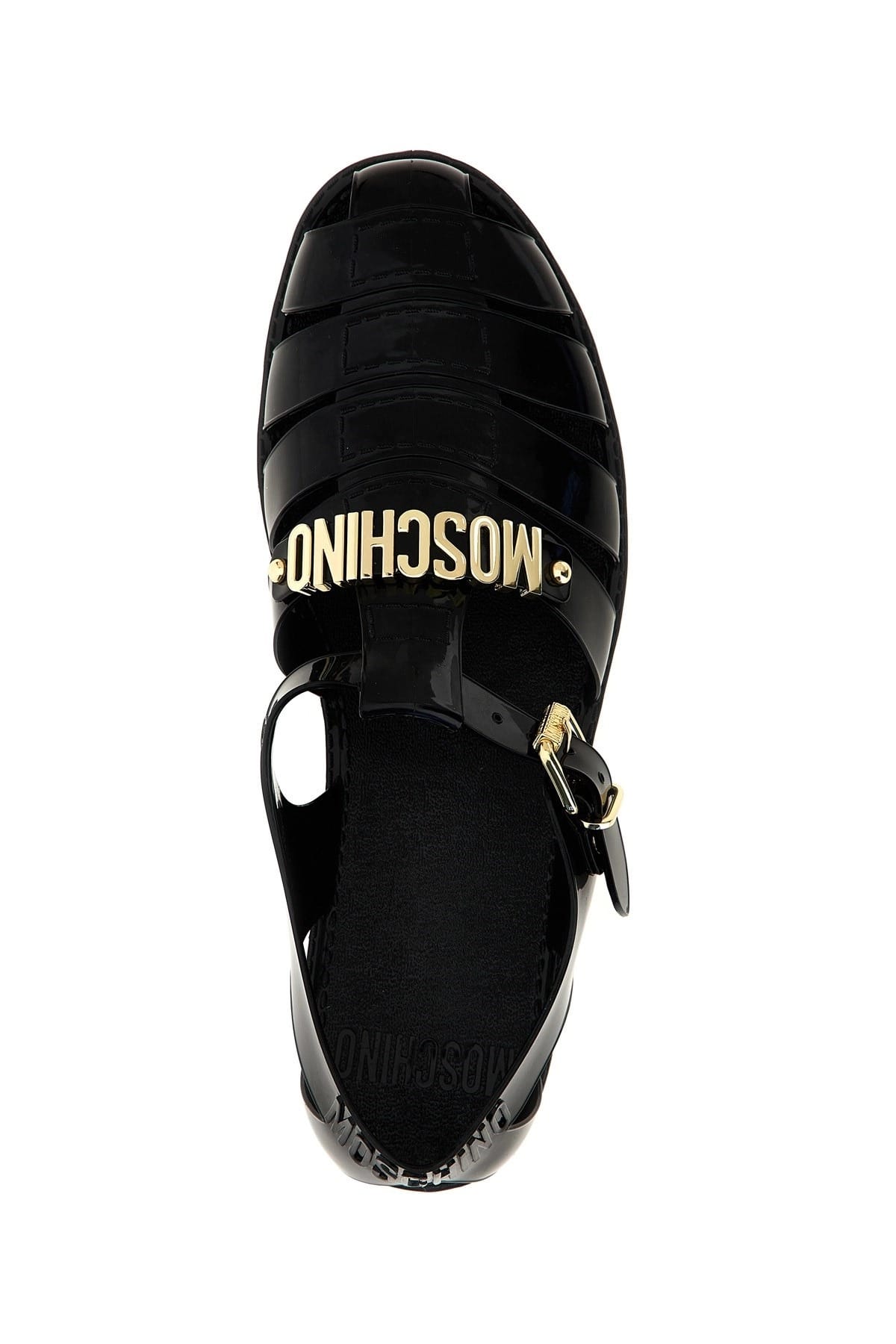 Moschino Moschino Black Jelly Sandals