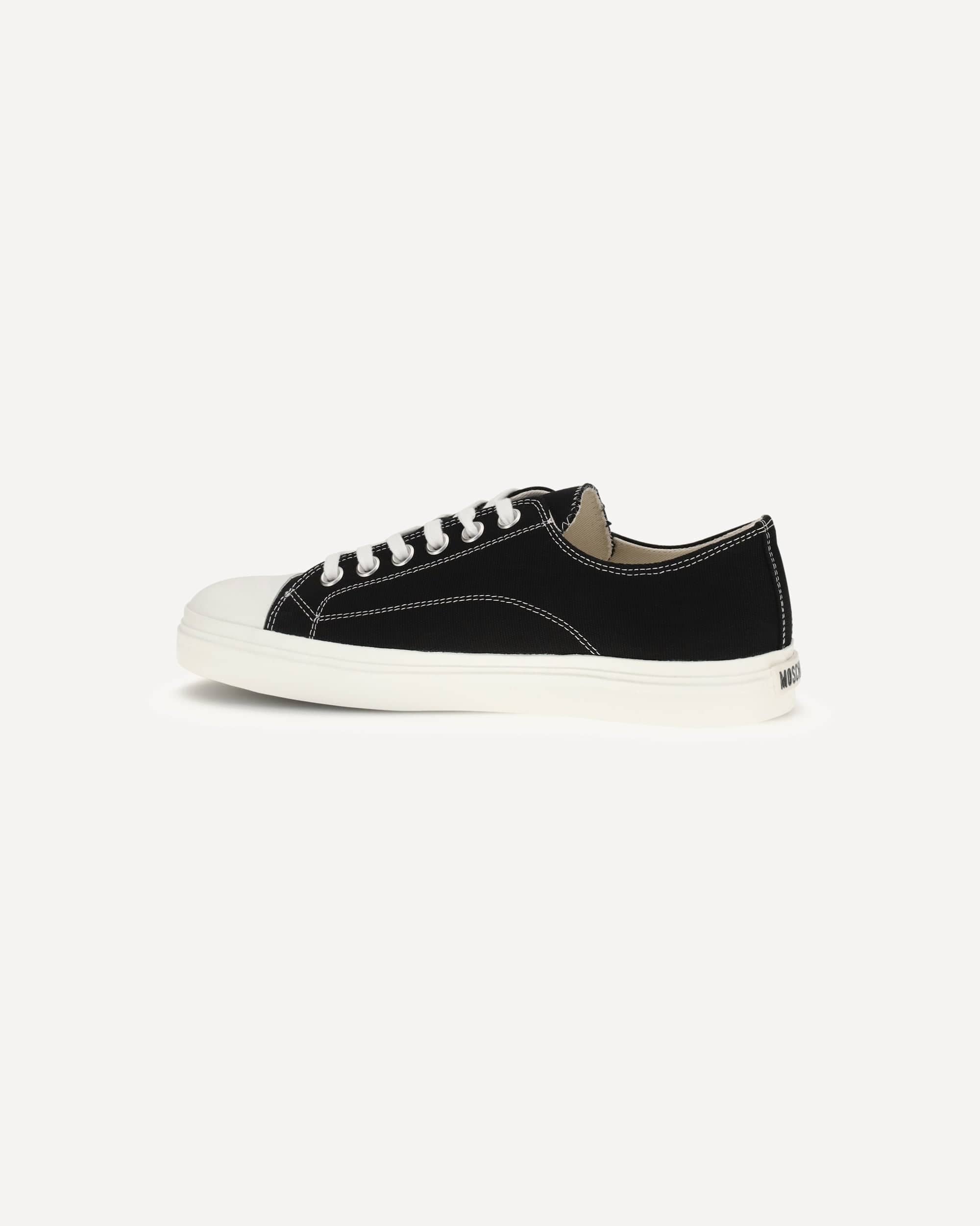 Moschino Canvas Couture Sneakers