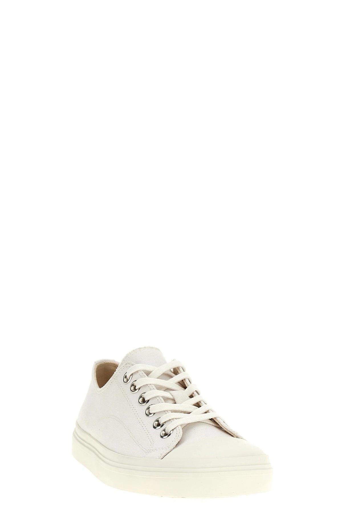 Moschino Moschino Canvas Lace-Up Sneakers