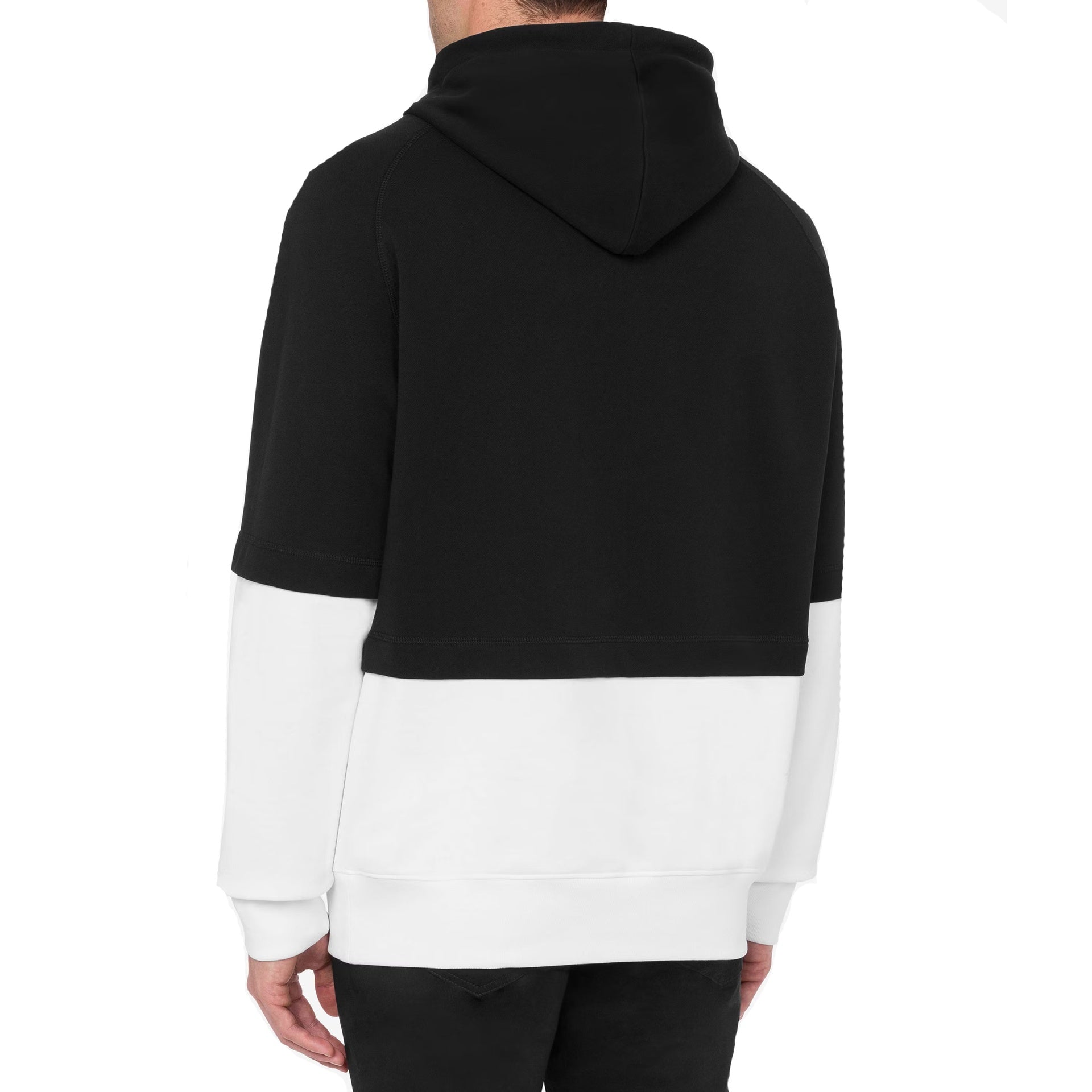 Moschino Cotton Hooded Sweatshirt With Logo