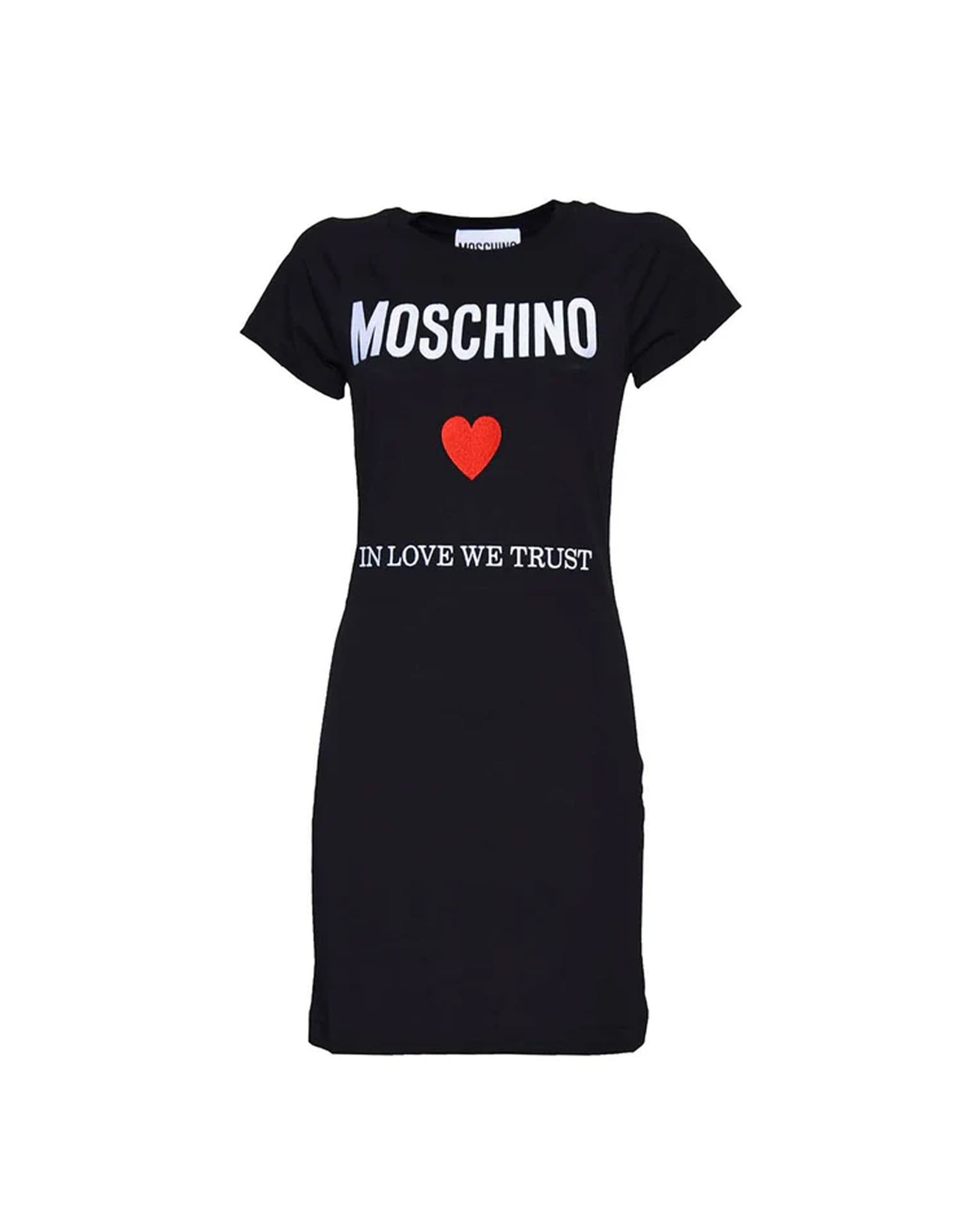 Moschino Couture In Love We Trust Mini Dress
