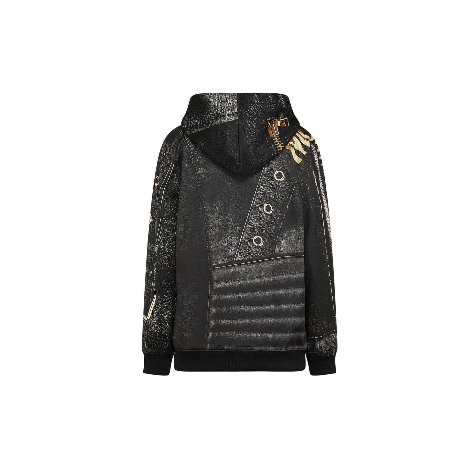 Moschino Couture Marco Biker Hooded Sweatshirt