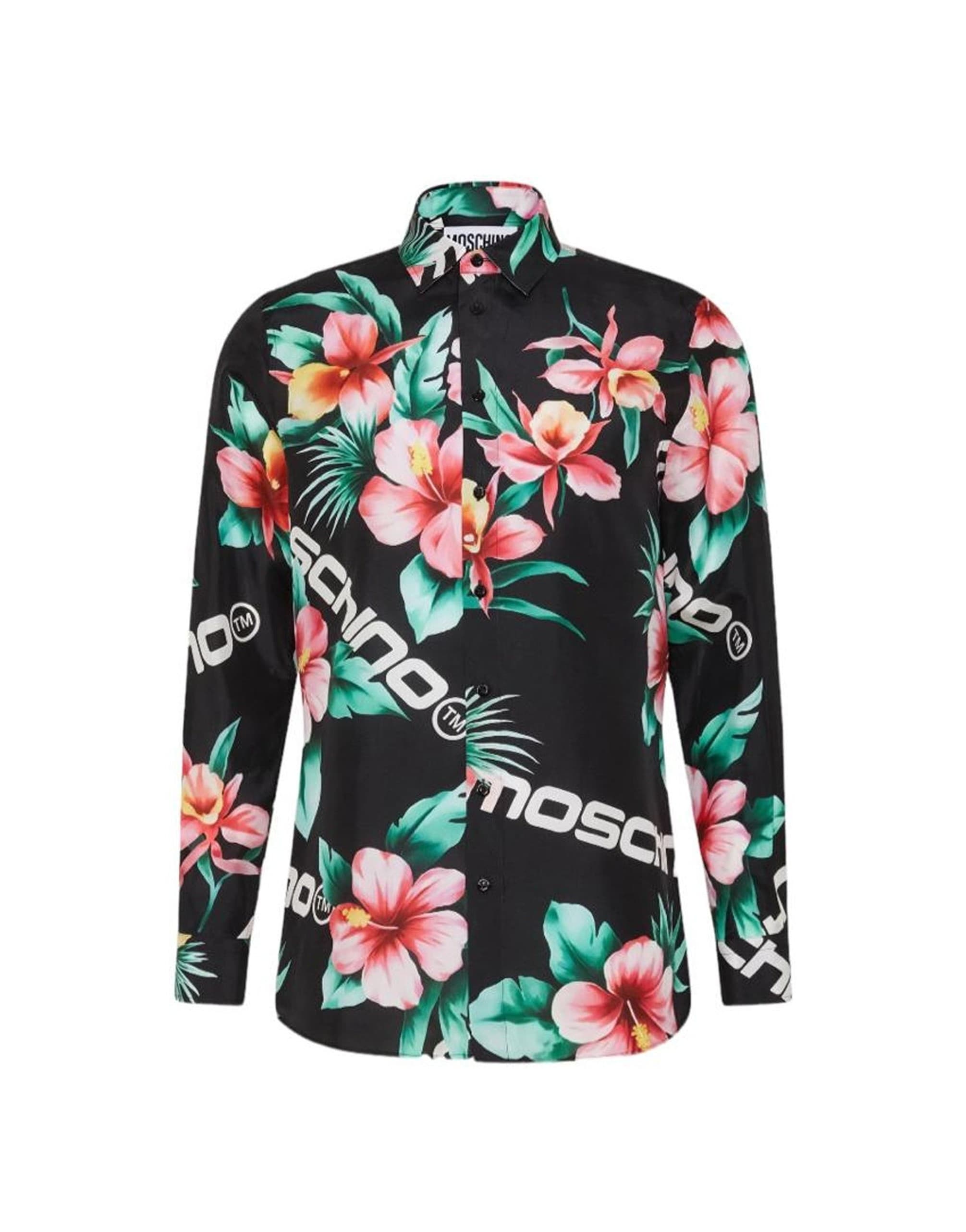 Moschino Couture Silk Printed Shirt