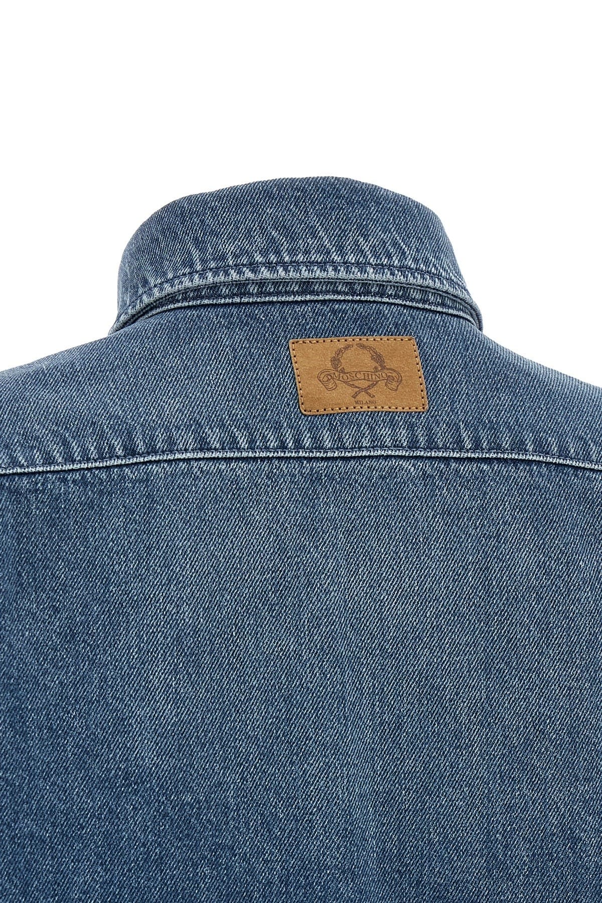 Moschino Moschino Heart Detail Denim Shirt