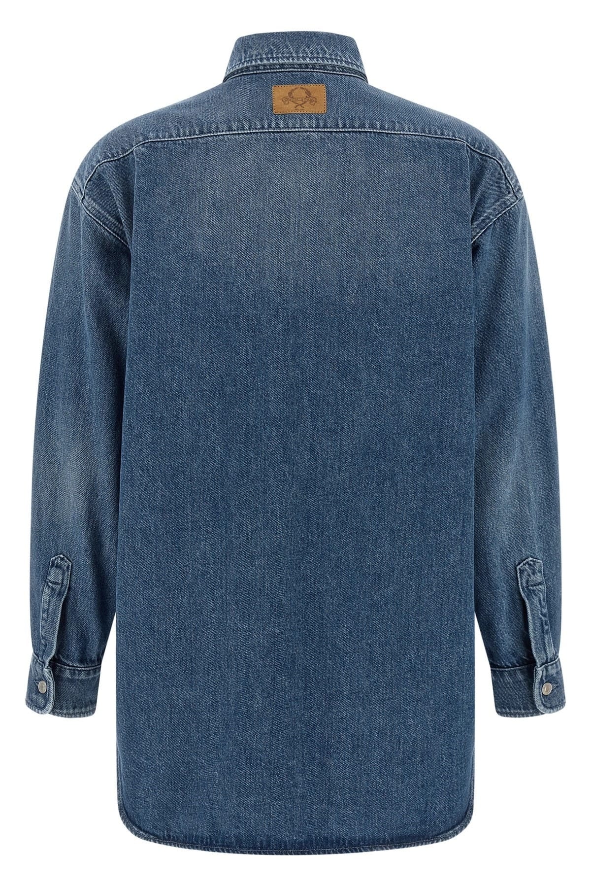 Moschino Moschino Heart Detail Denim Shirt