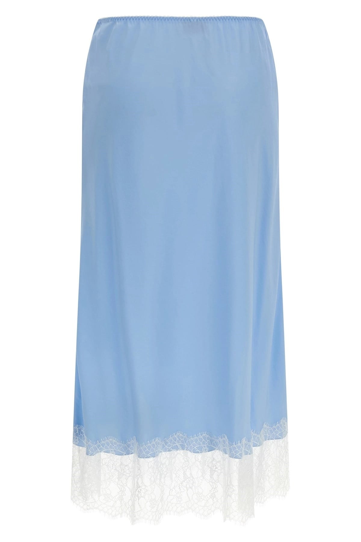 Moschino Moschino Lace Hem Midi Skirt
