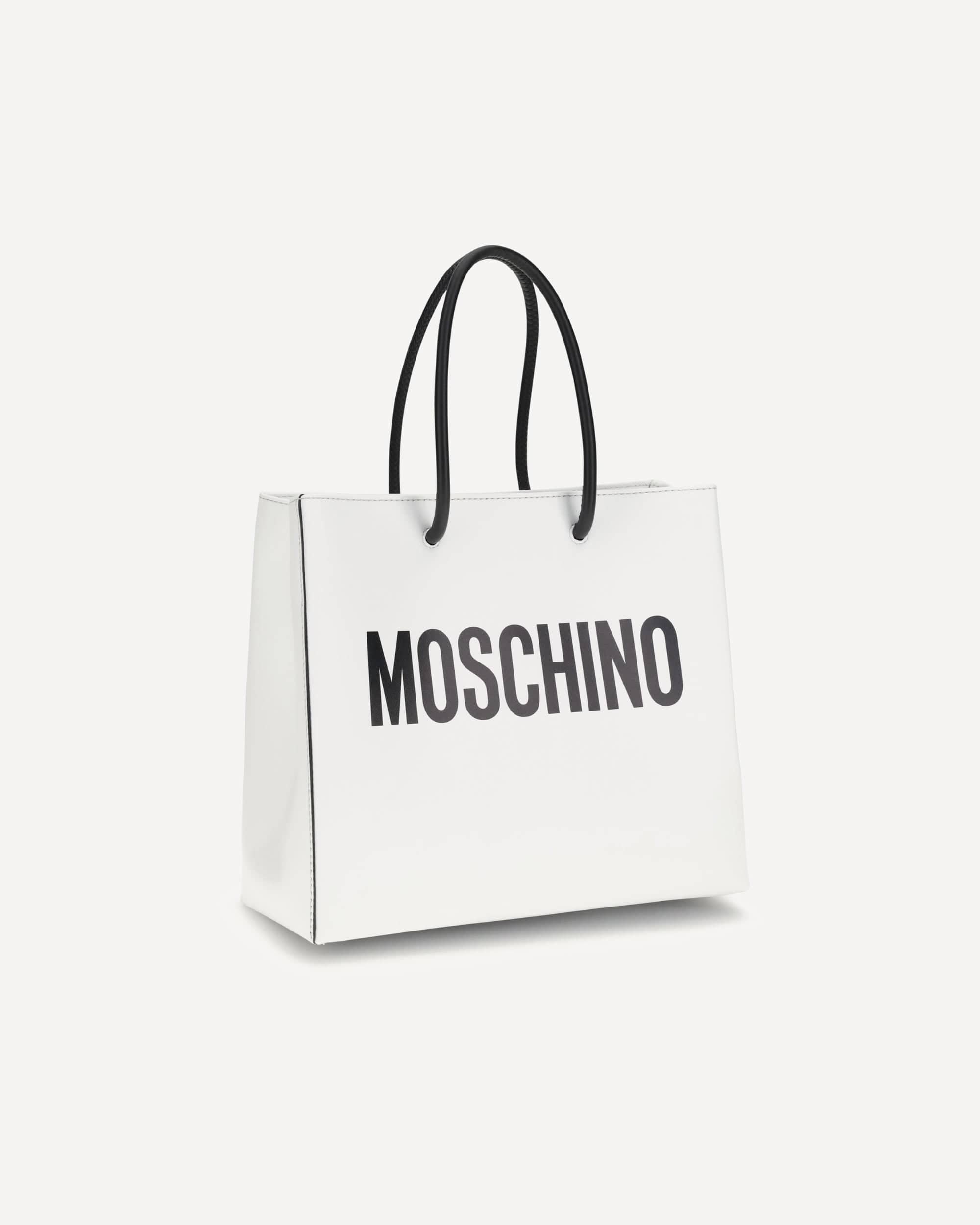 Bolso tote de piel con asa superior - alternate view