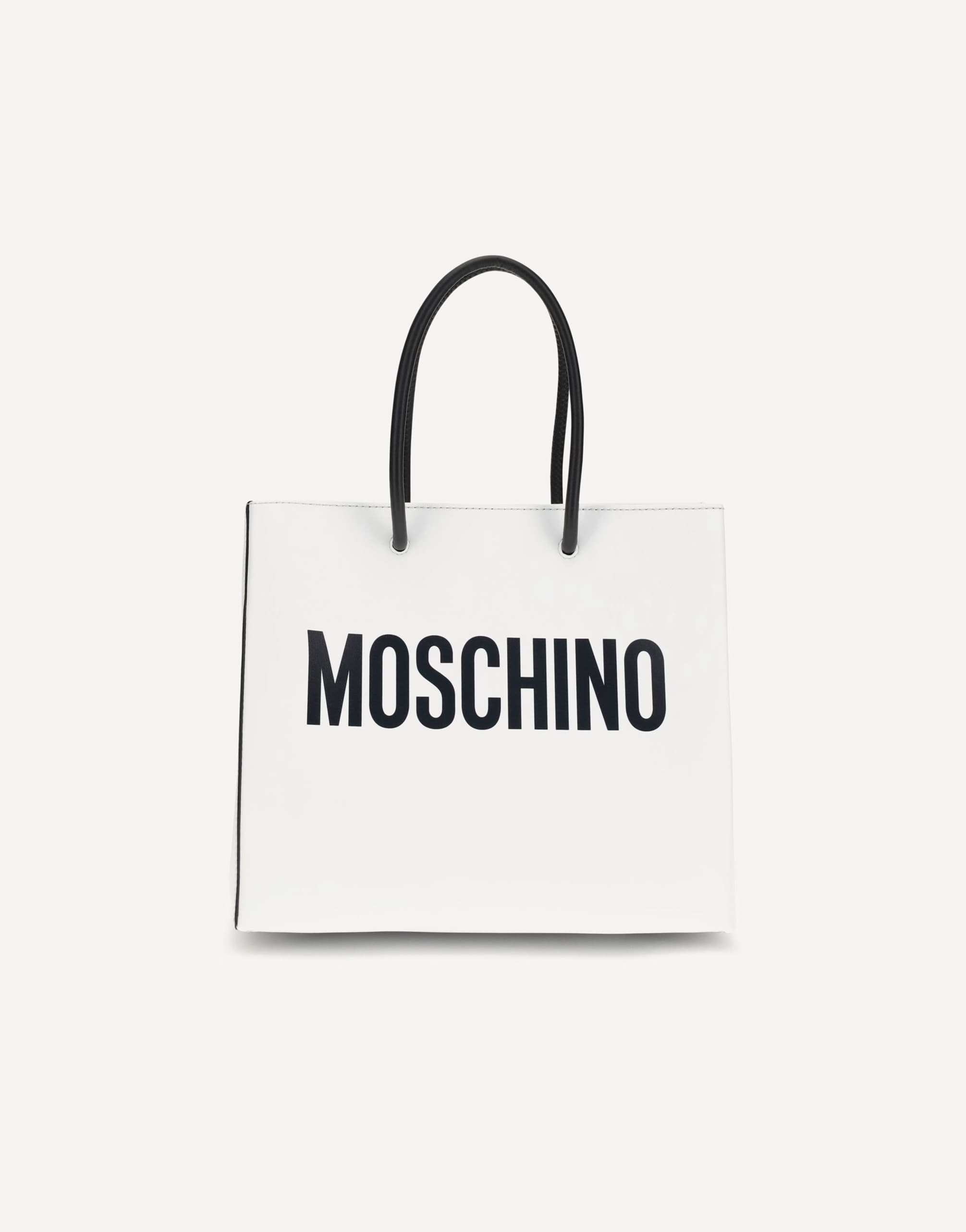 Moschino Leather Bag Top-Handle Tote