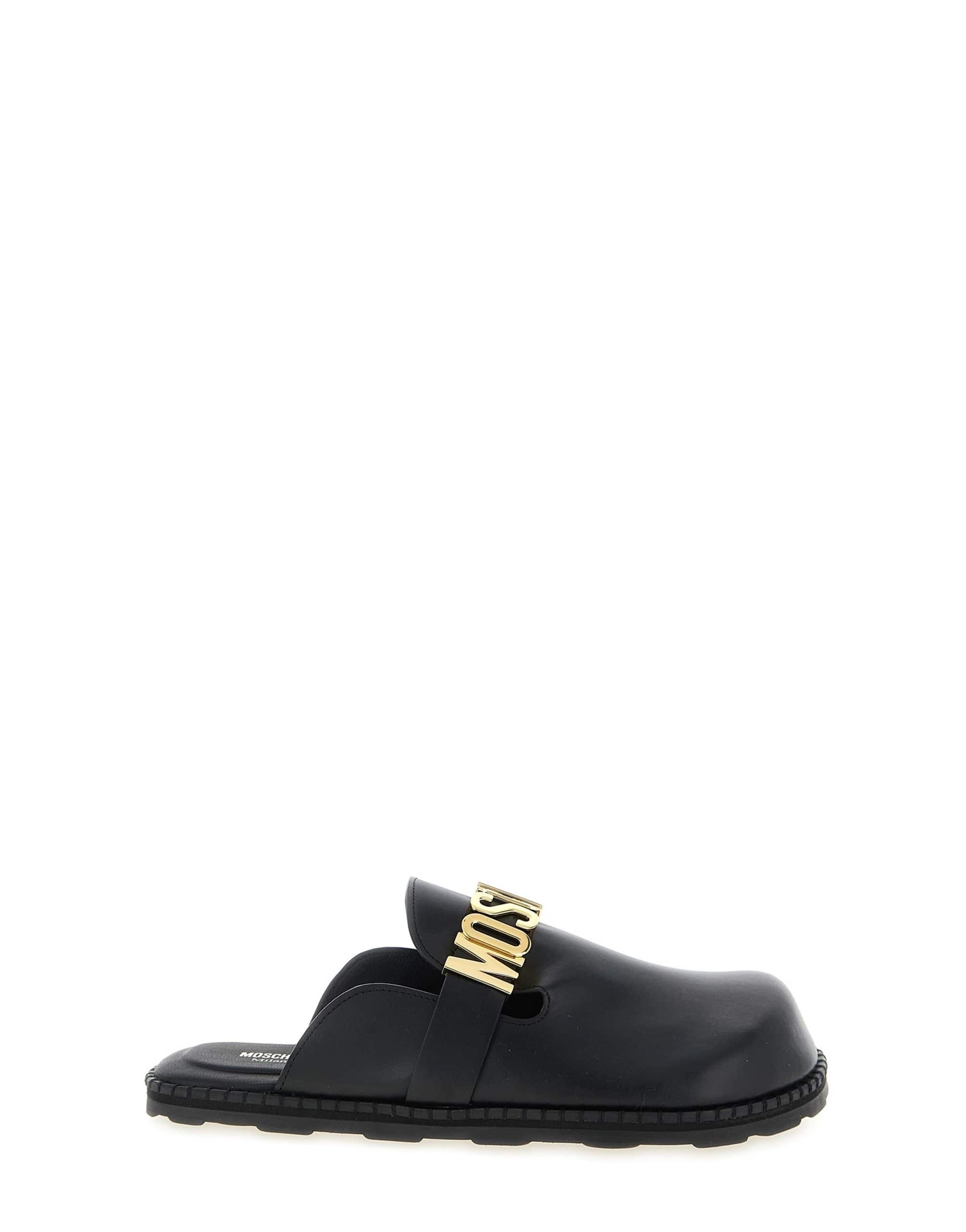 Moschino Moschino Leather Sabots