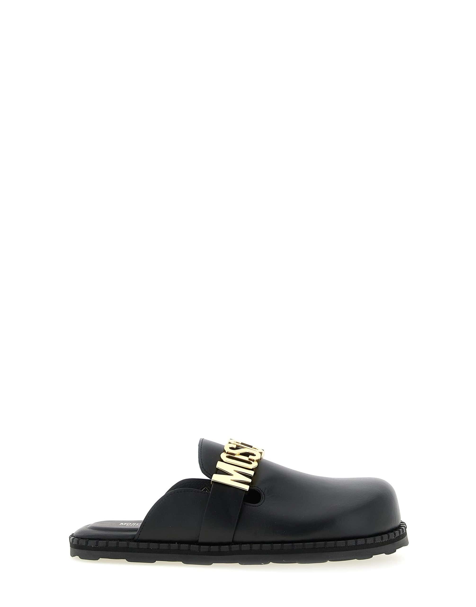 Moschino Moschino Leather Sabots