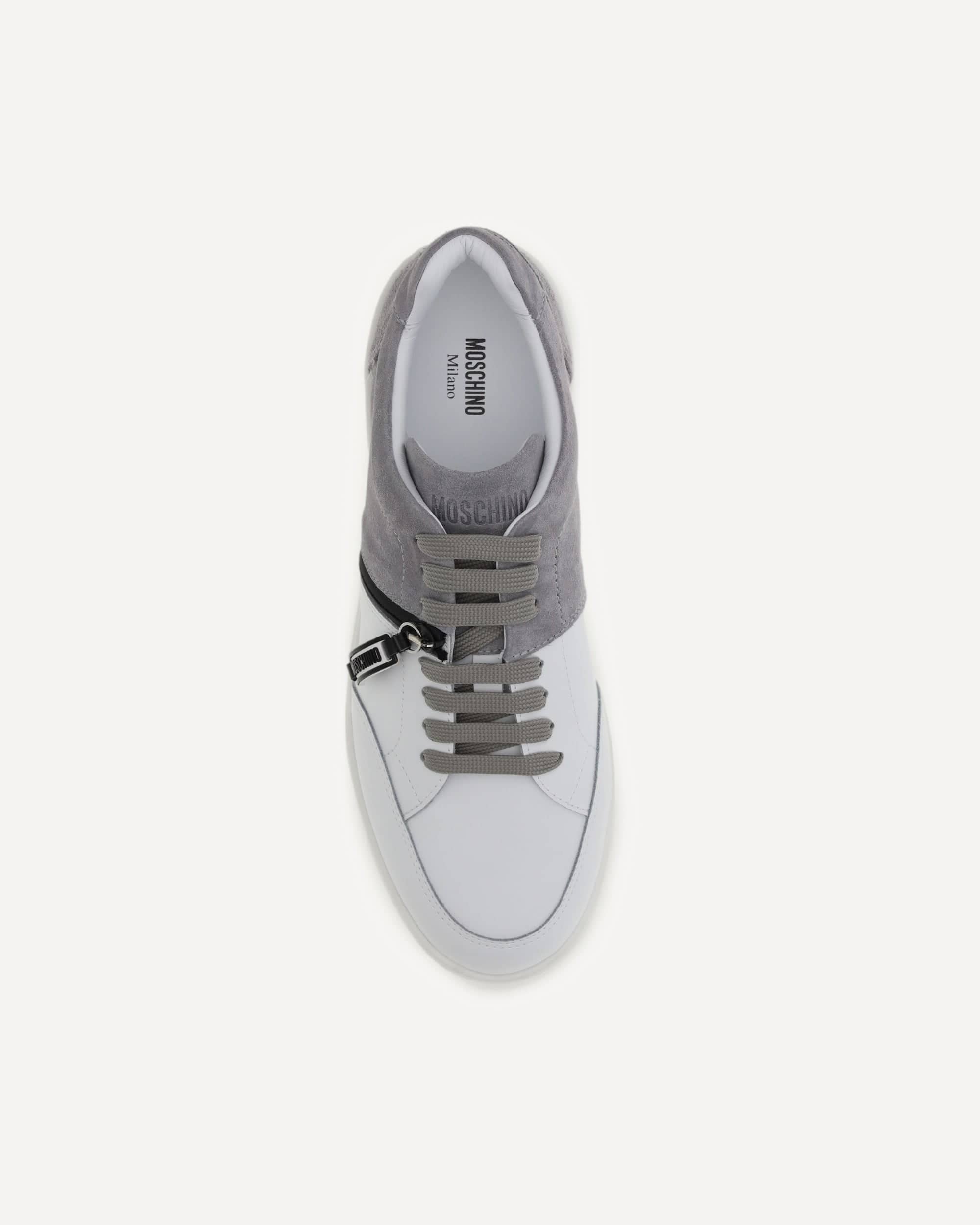 Moschino Leather Sneakers