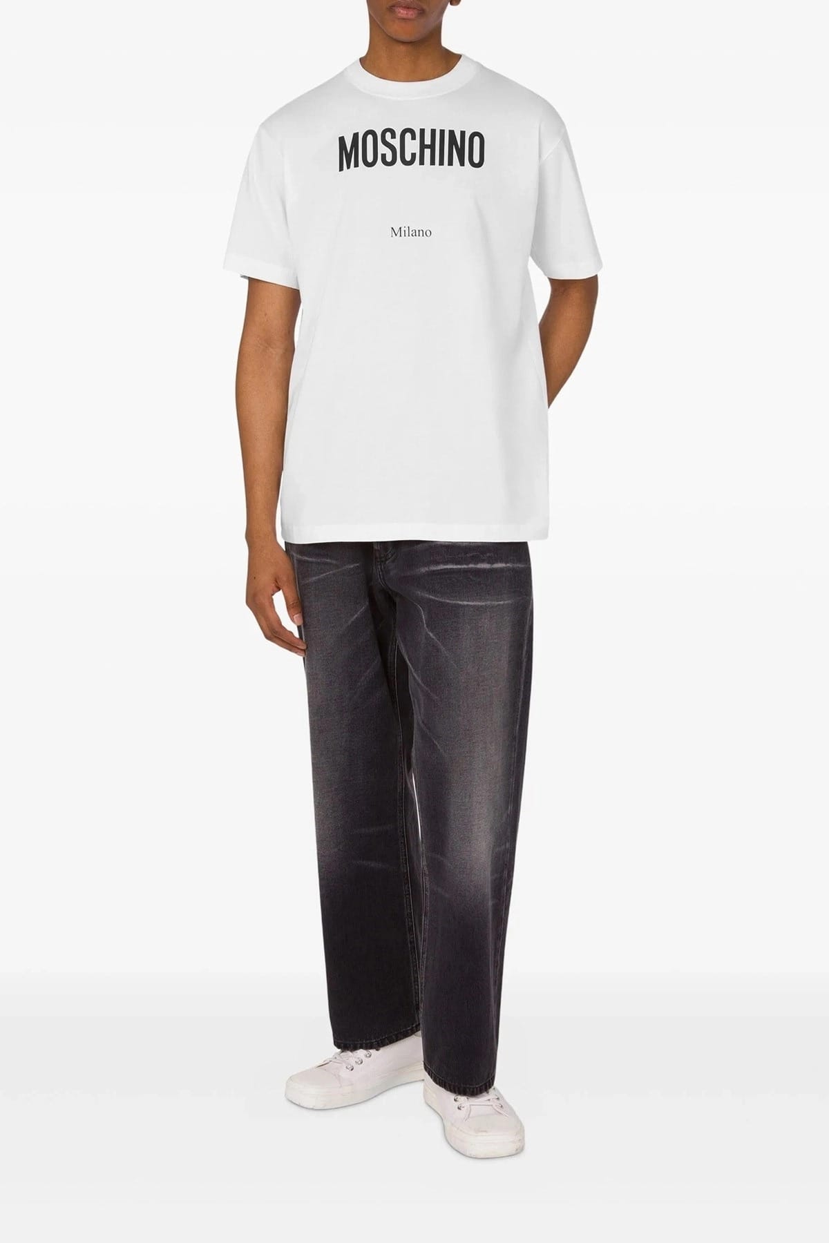 Moschino Logo Print T-Shirt - alternate view
