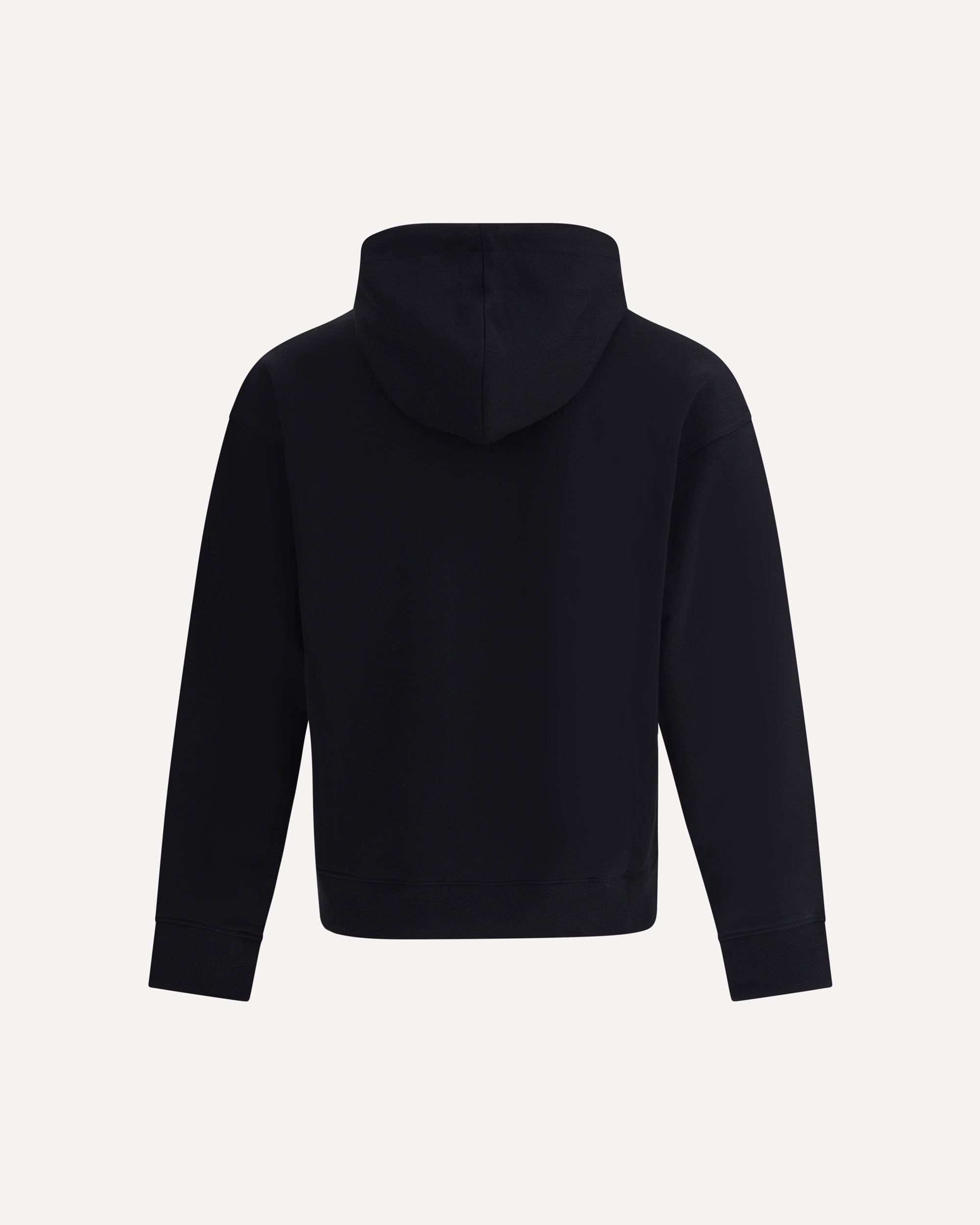 Moschino Logoed Cotton Hoodie With Monogram - alternate view