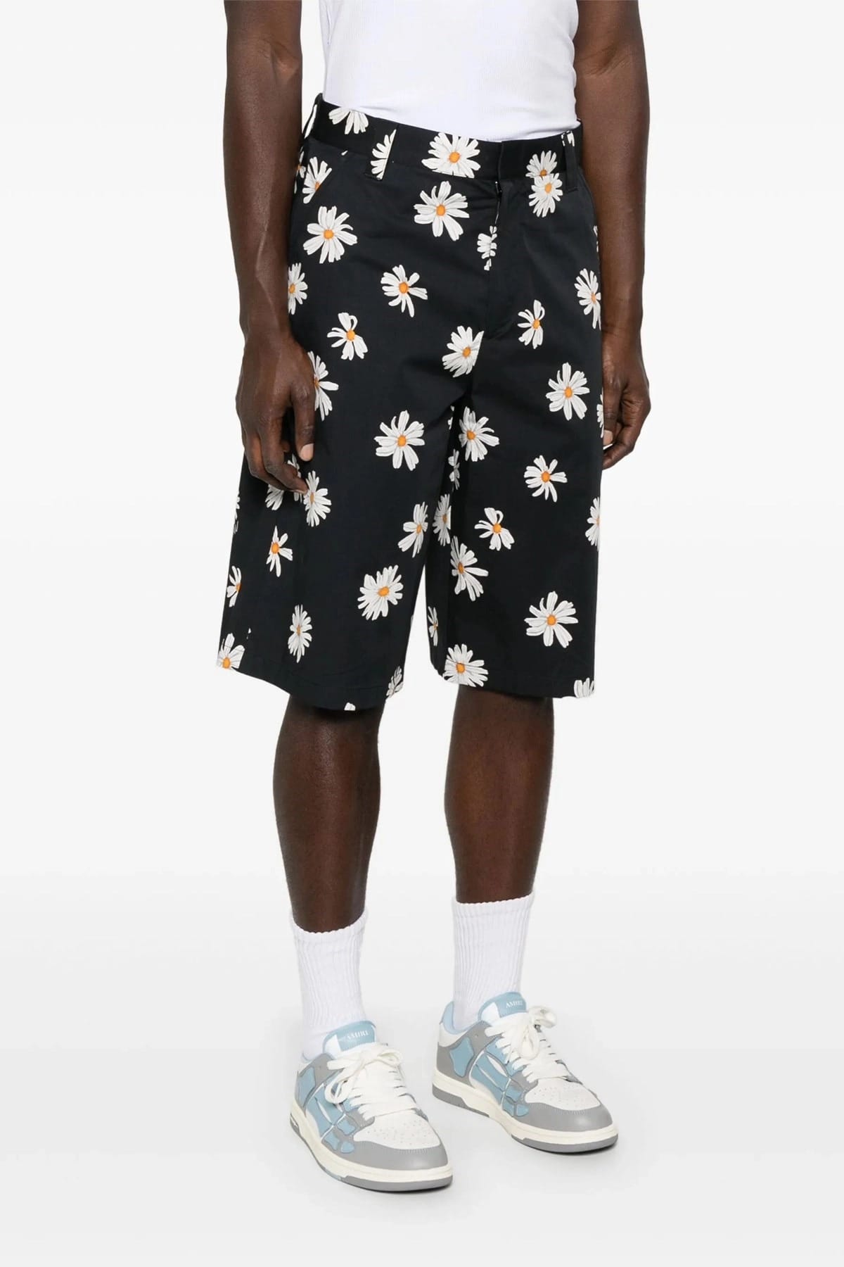 Moschino Bermuda-Shorts mit Margeriten-Print - alternate view