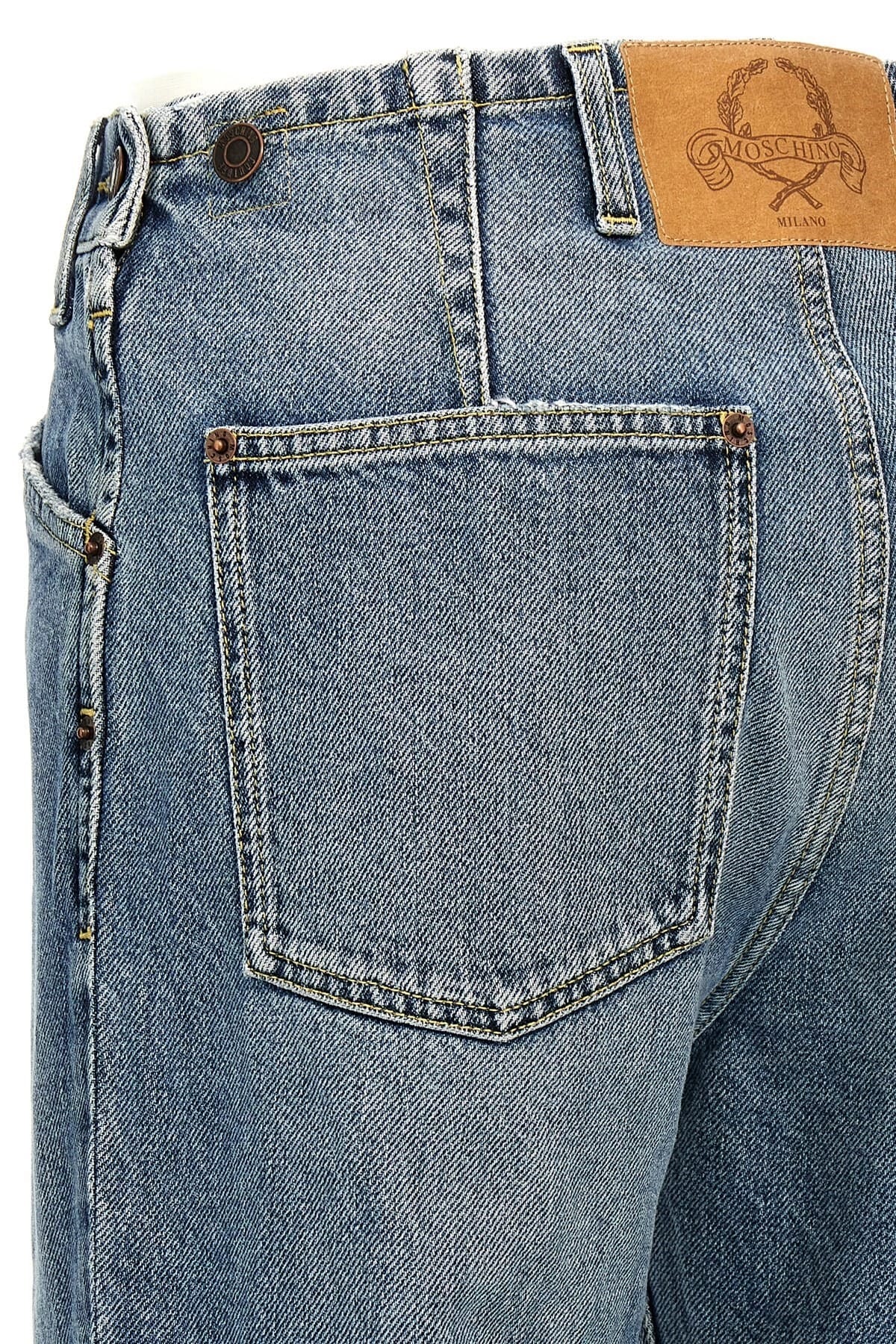 Moschino Moschino Mid-Waist Denim Jeans