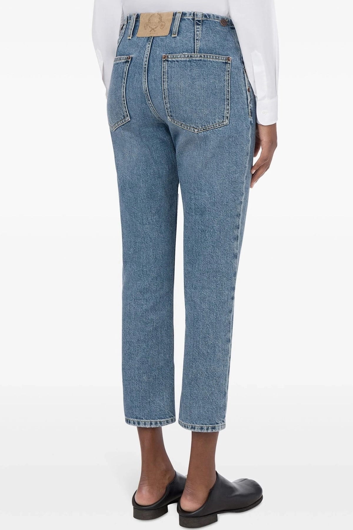 Moschino Moschino Mid-Waist Denim Jeans