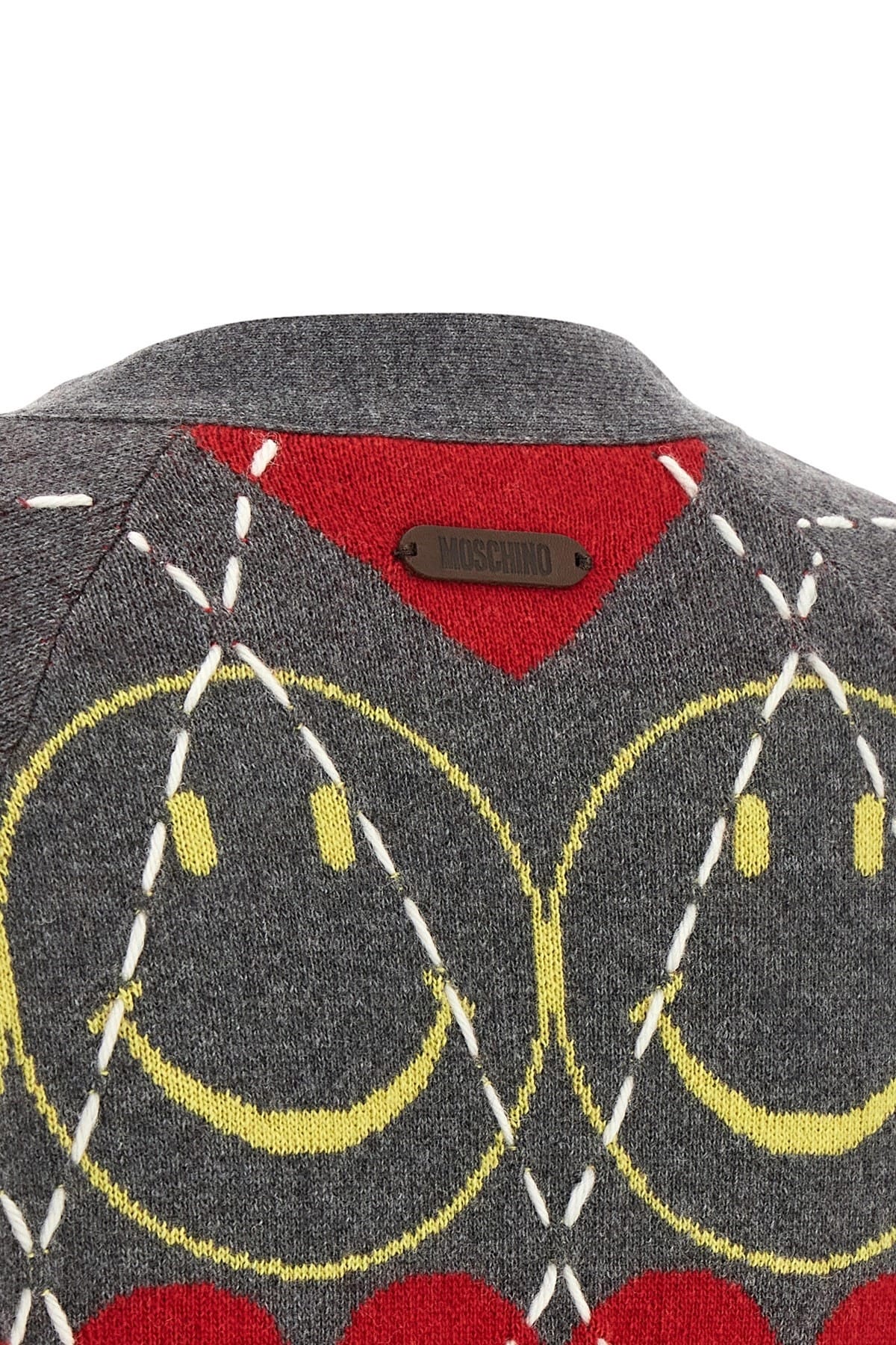 Moschino Moschino Multicolor Smiley Cardigan