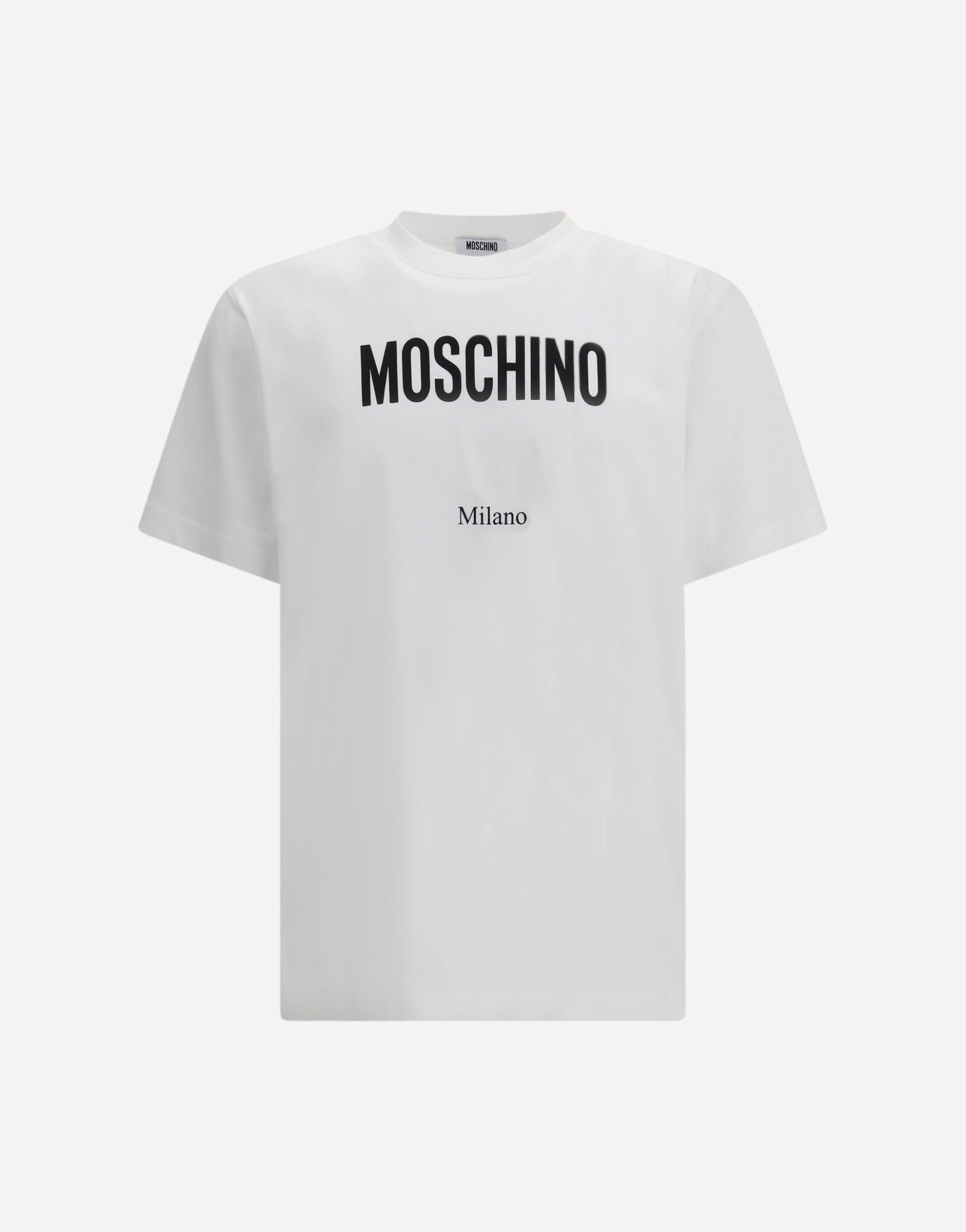 Moschino Organic Cotton Jersey T-Shirt