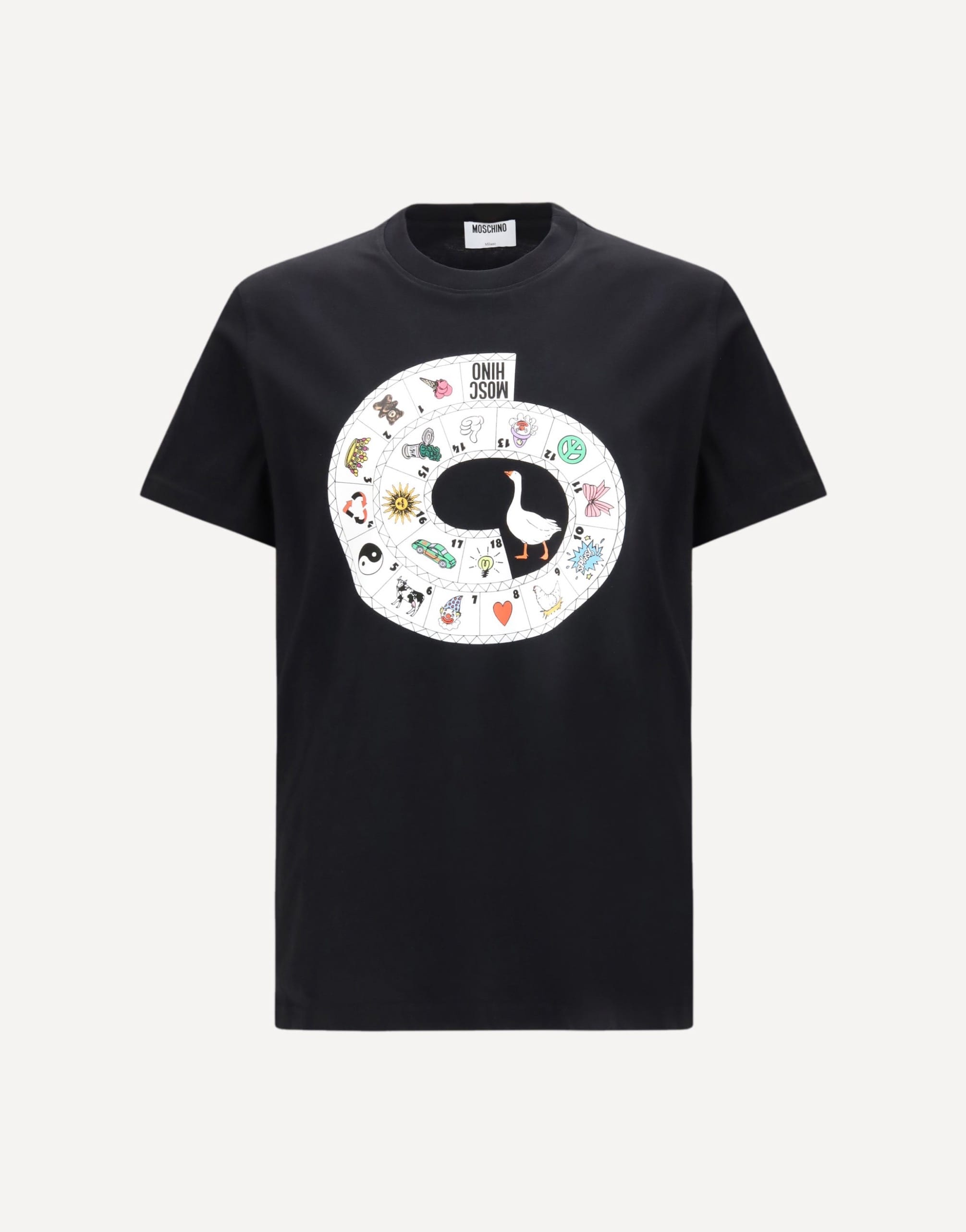 Moschino Organic Cotton Jersey T-Shirt