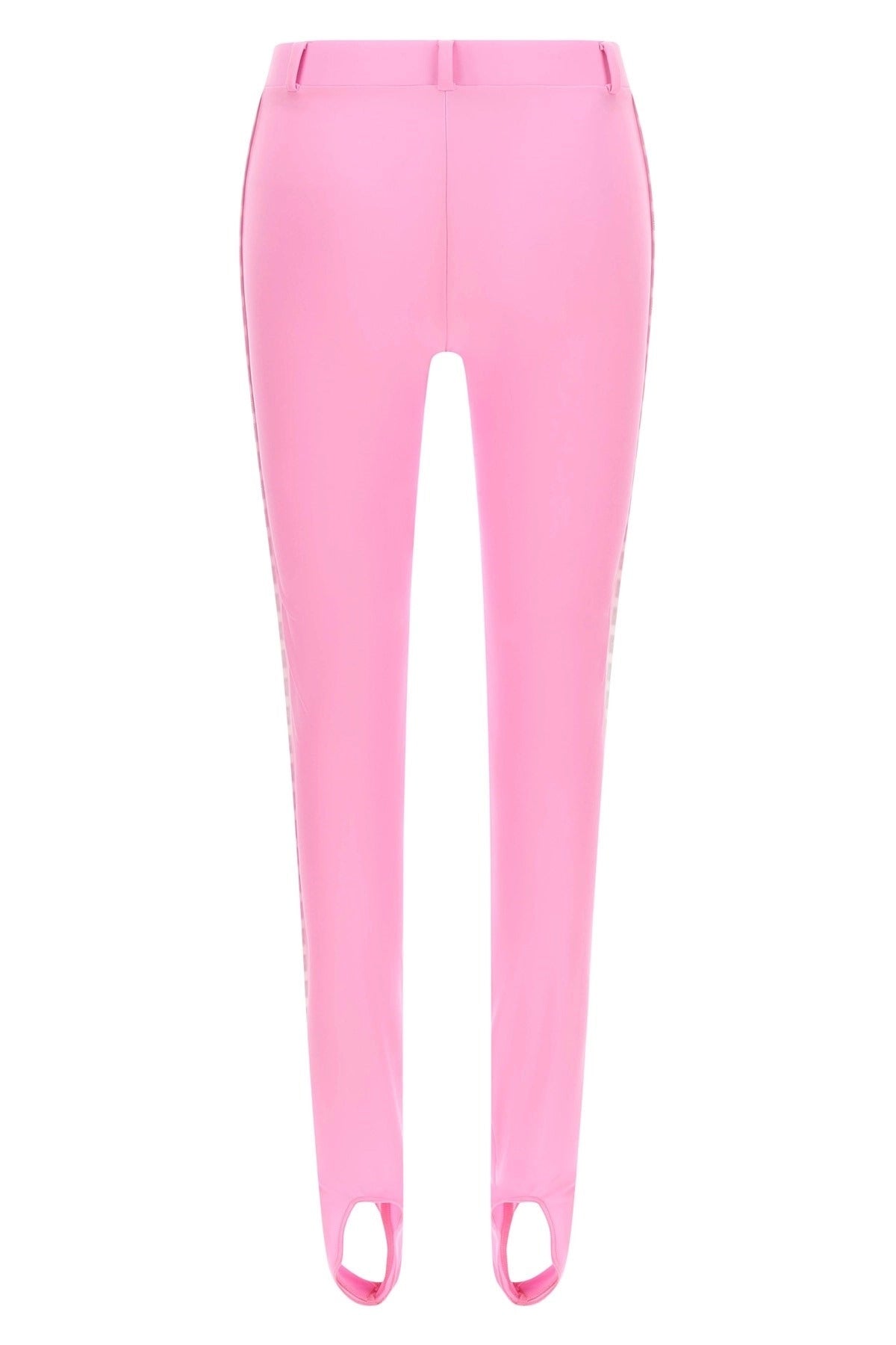 Moschino rosa Leggings mit Logostreifen