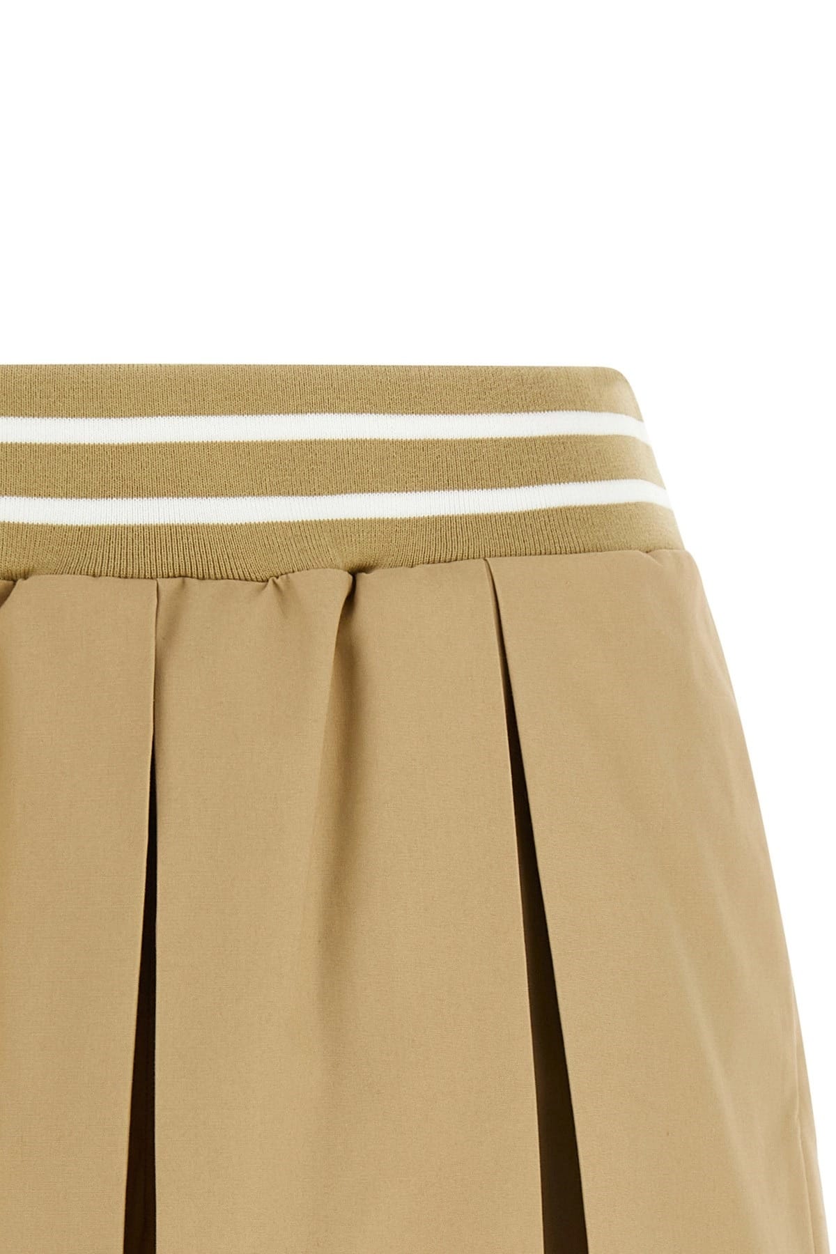 Moschino Moschino Pleated Cotton Shorts