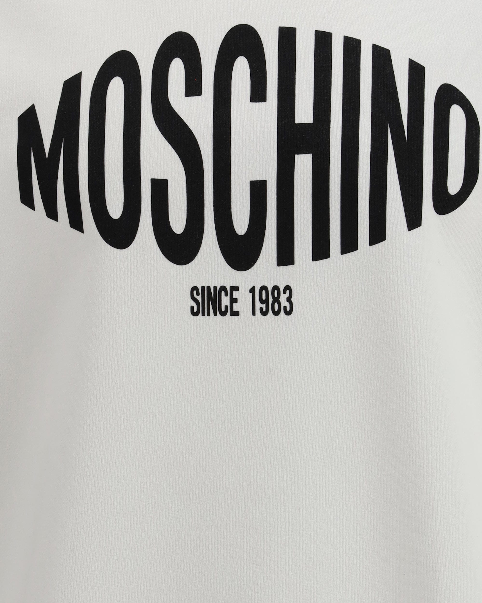 Moschino Printed Organic Cotton Sweatshirt
