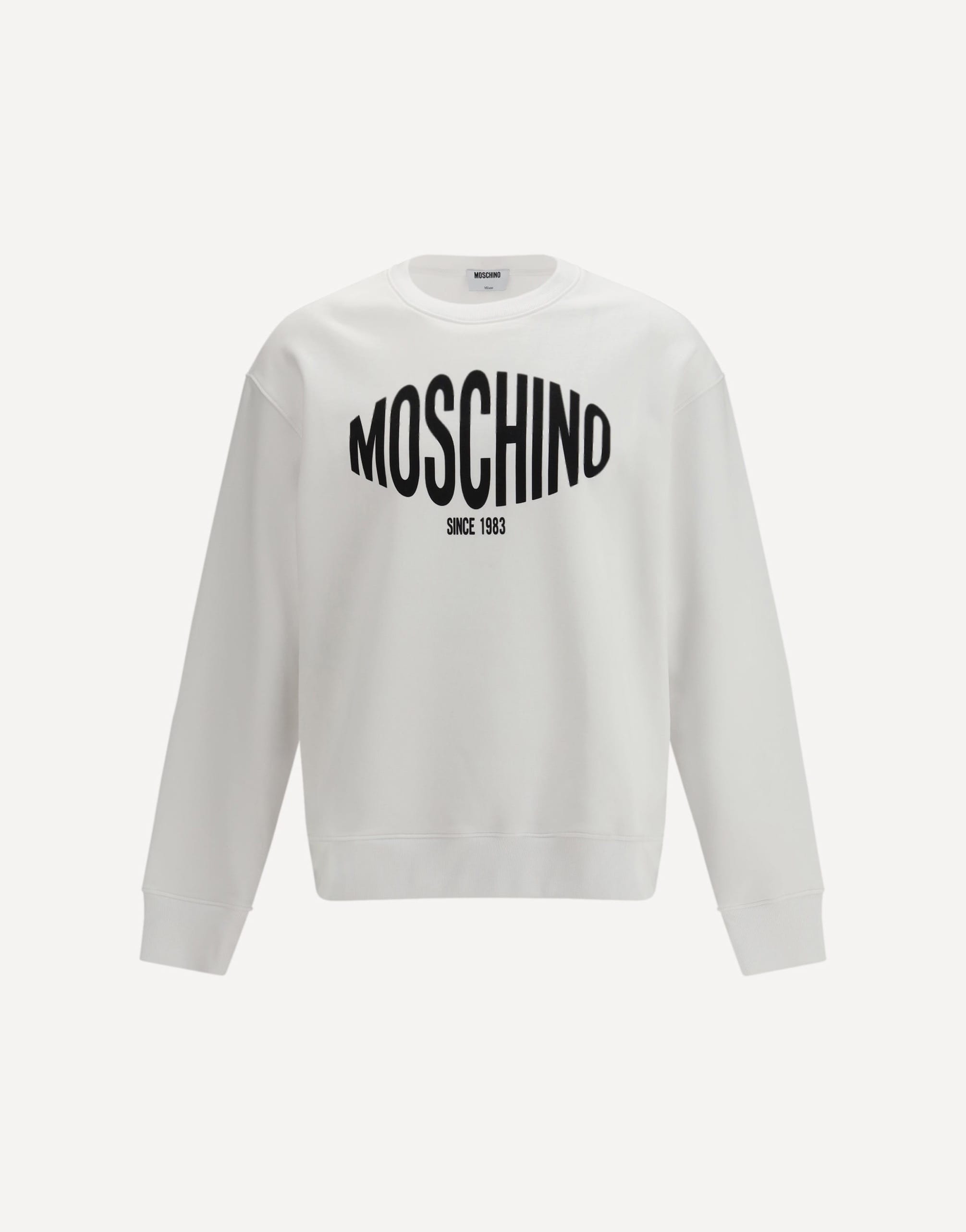 Moschino Printed Organic Cotton Sweatshirt