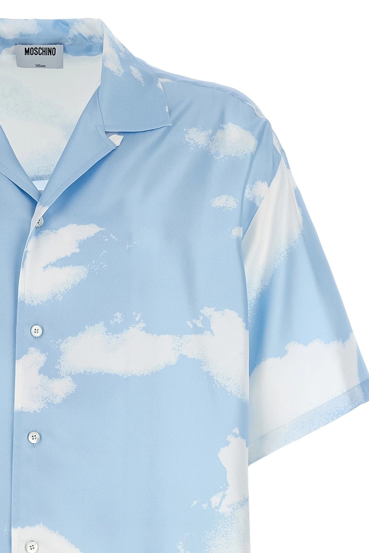 Moschino Printed Silk Shirt