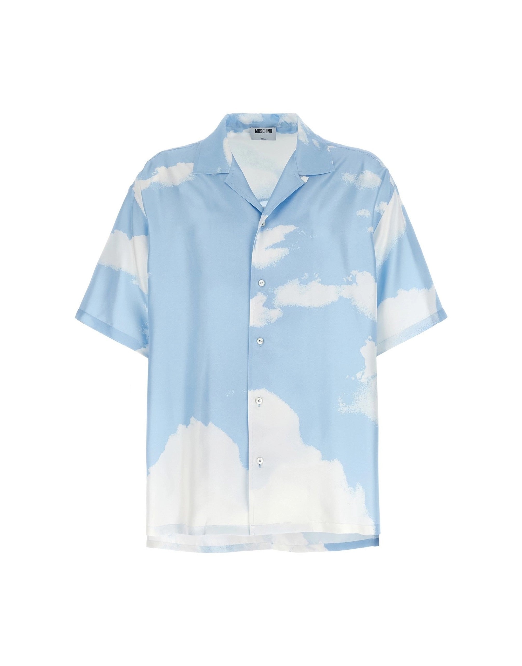 Moschino Printed Silk Shirt