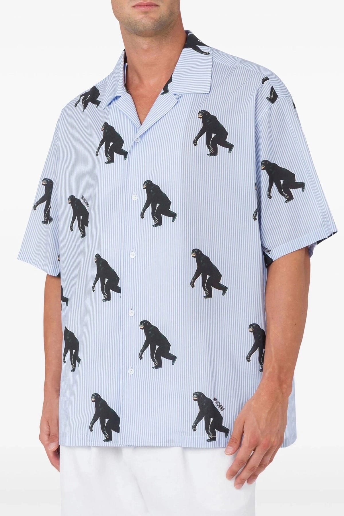 Moschino Moschino Scimpanzé Print Shirt