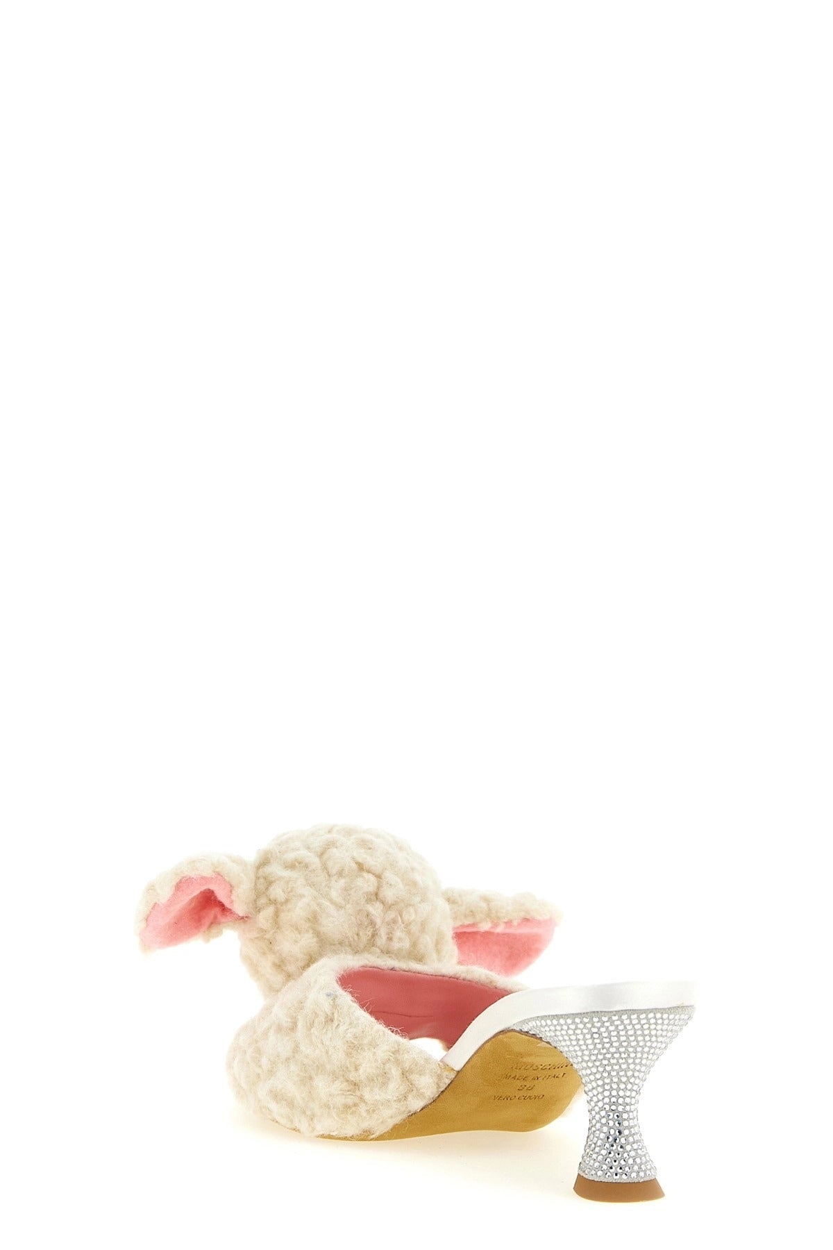 Moschino Schaf-Mule-Sandalen