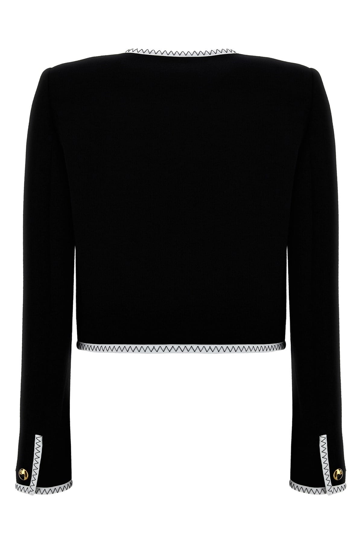 Moschino Moschino Short Crepe Jacket