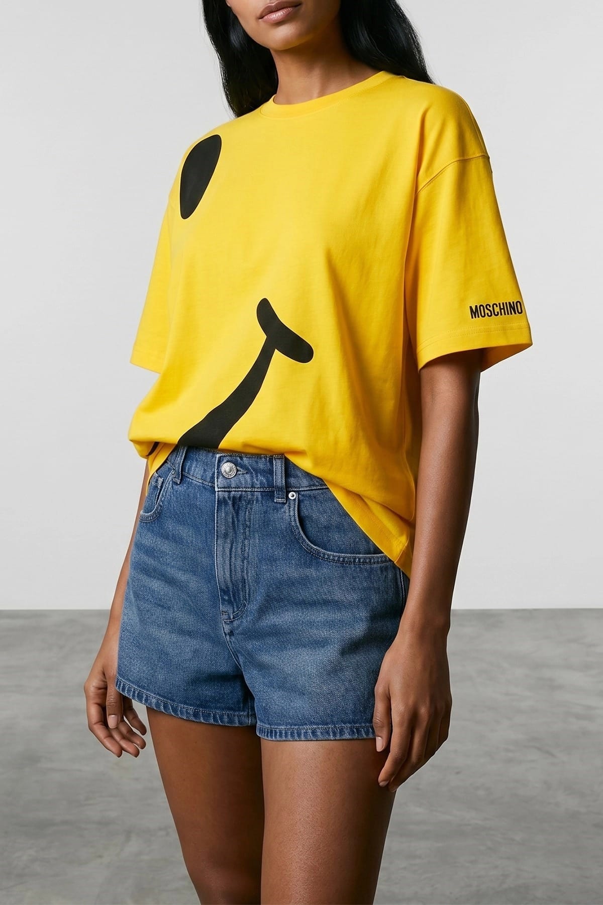 Moschino T-shirt met Smiley-print - alternate view
