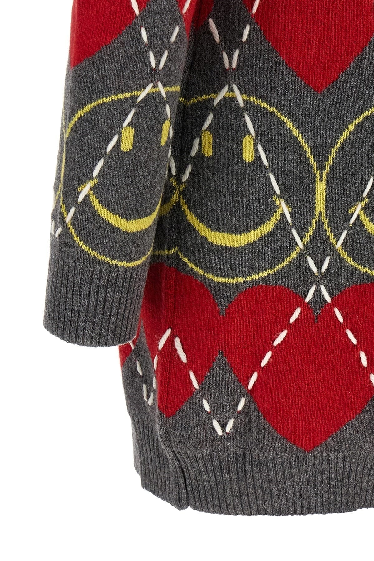 Moschino Moschino Smiley Wool Mini Dress