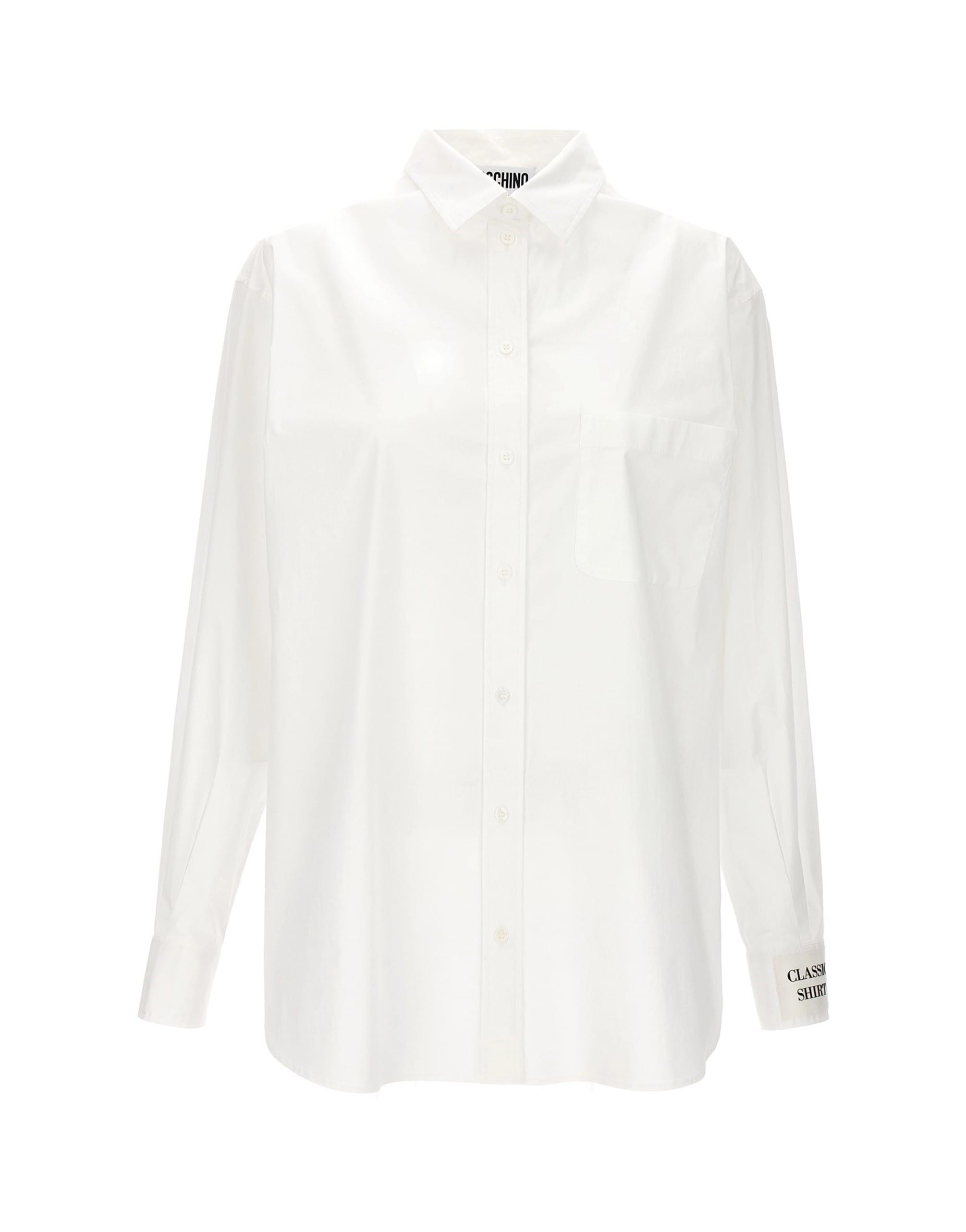 Moschino Moschino Stretch Cotton Poplin Shirt