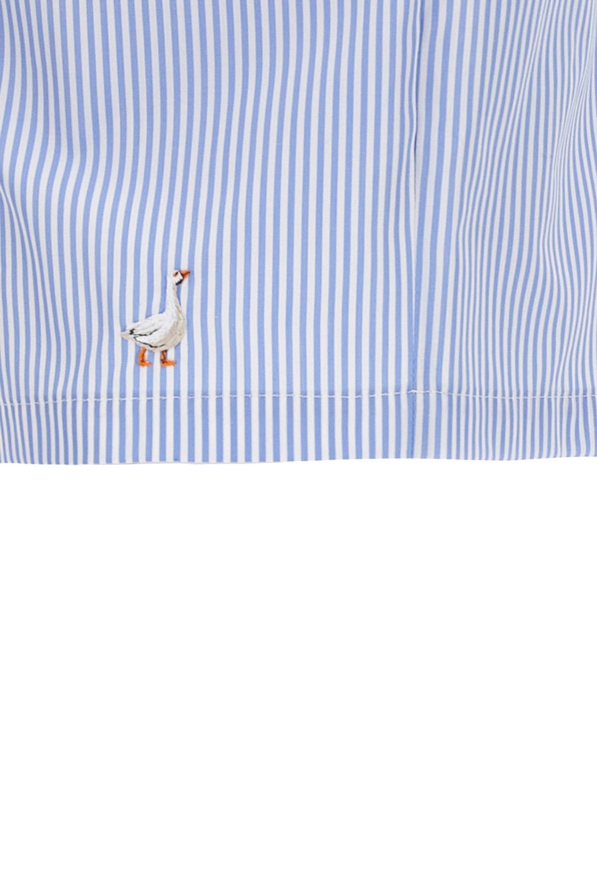 Moschino Moschino Striped Cotton Poplin Shorts