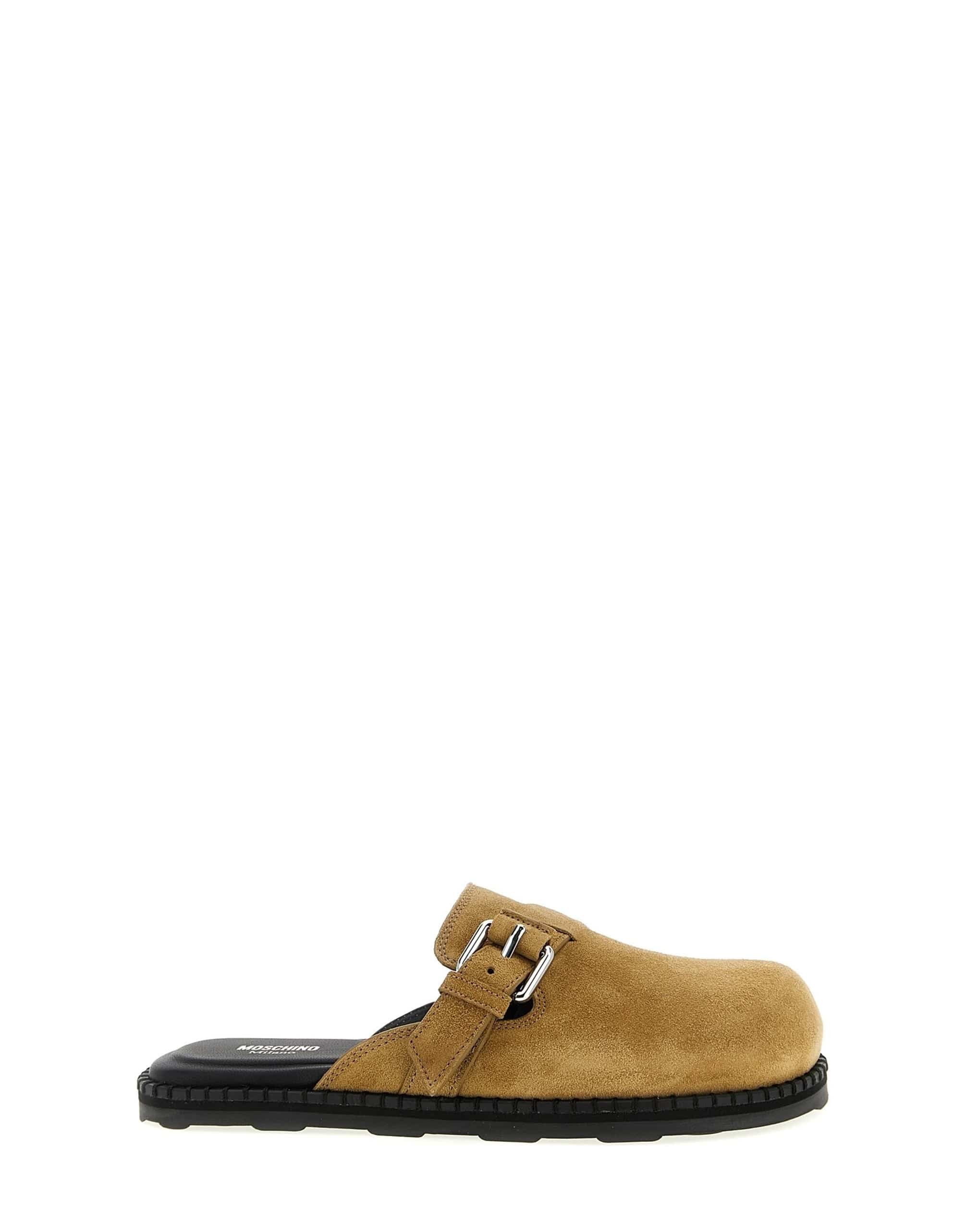 Moschino Moschino Suede Sabots