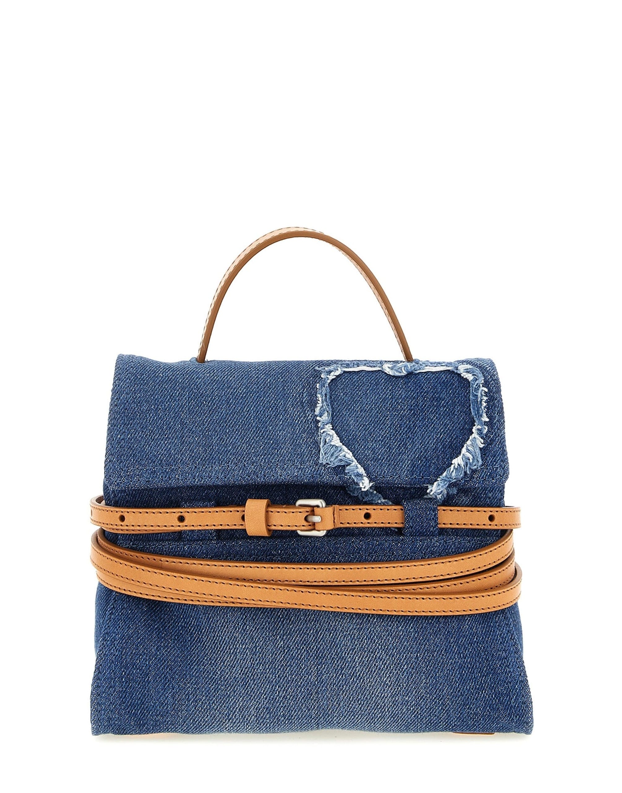 Moschino Moschino Tie Me Denim Handbag