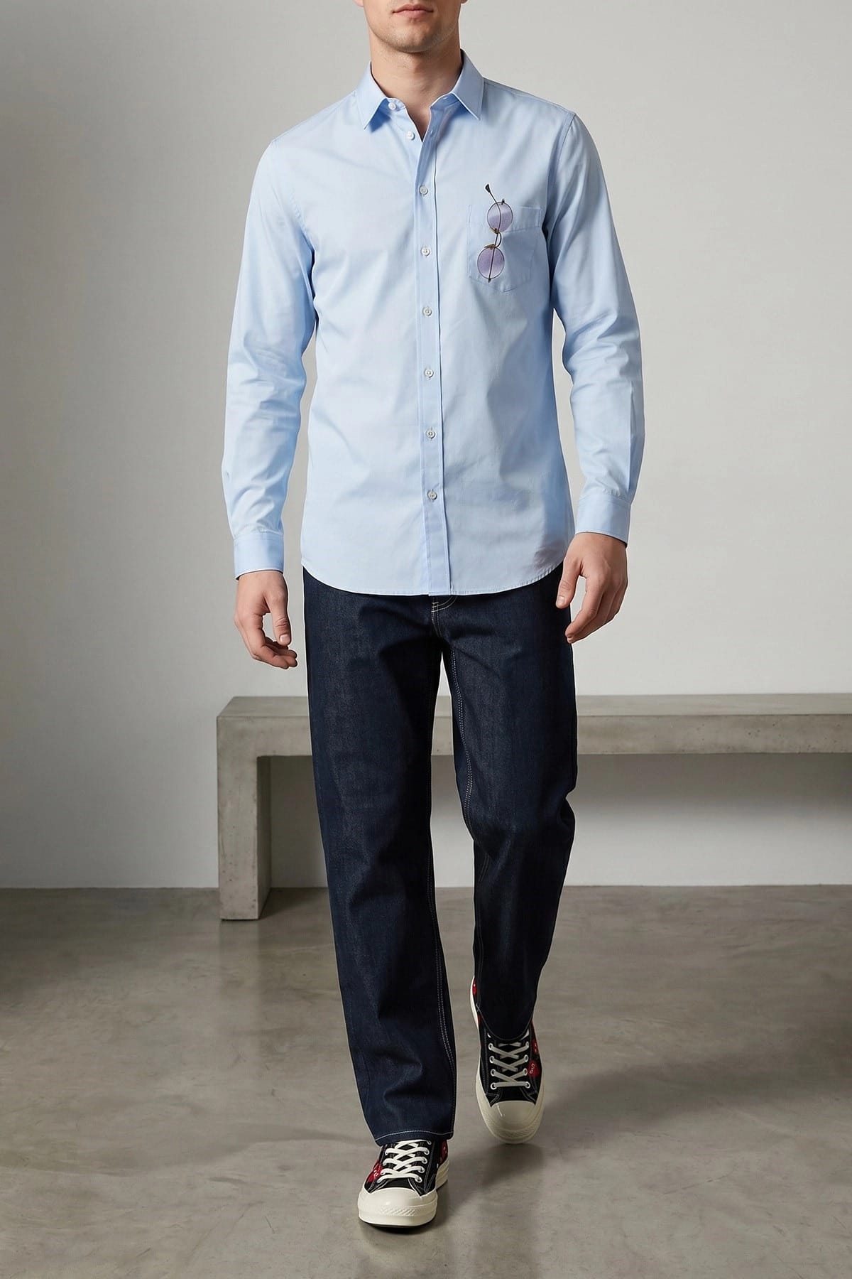 Moschino Trompe-L'Œil Print Shirt - alternate view