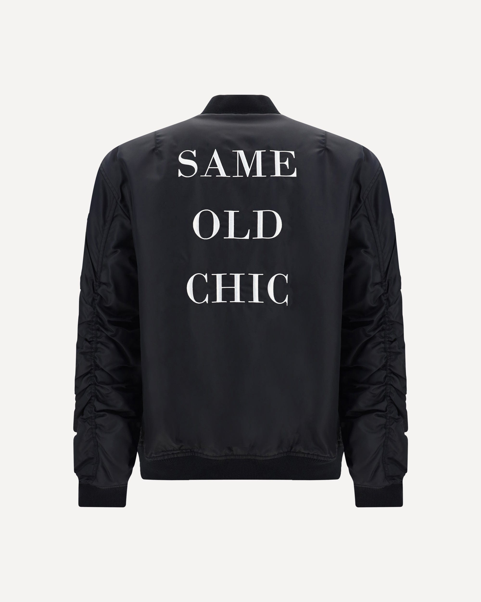 Moschino Zip-Up Quilted Bomber Jacket - alternate view