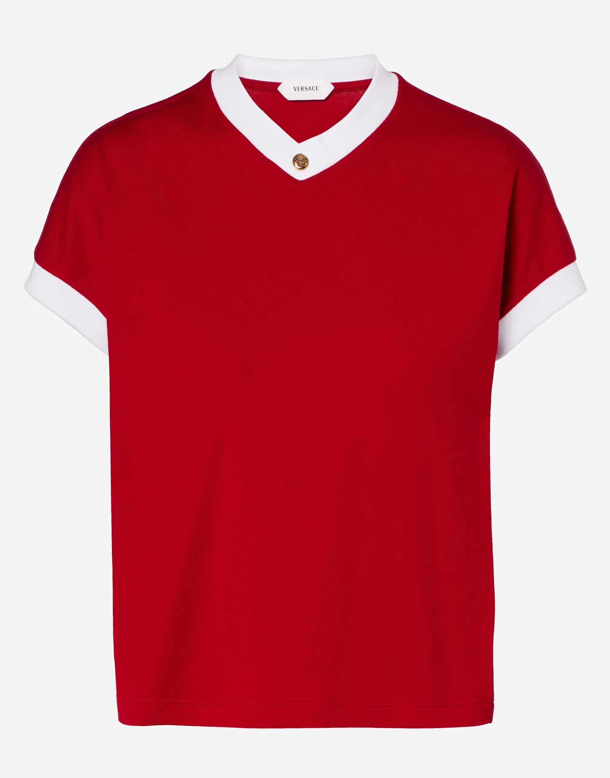 Versace Multicolor Cotton T-Shirt