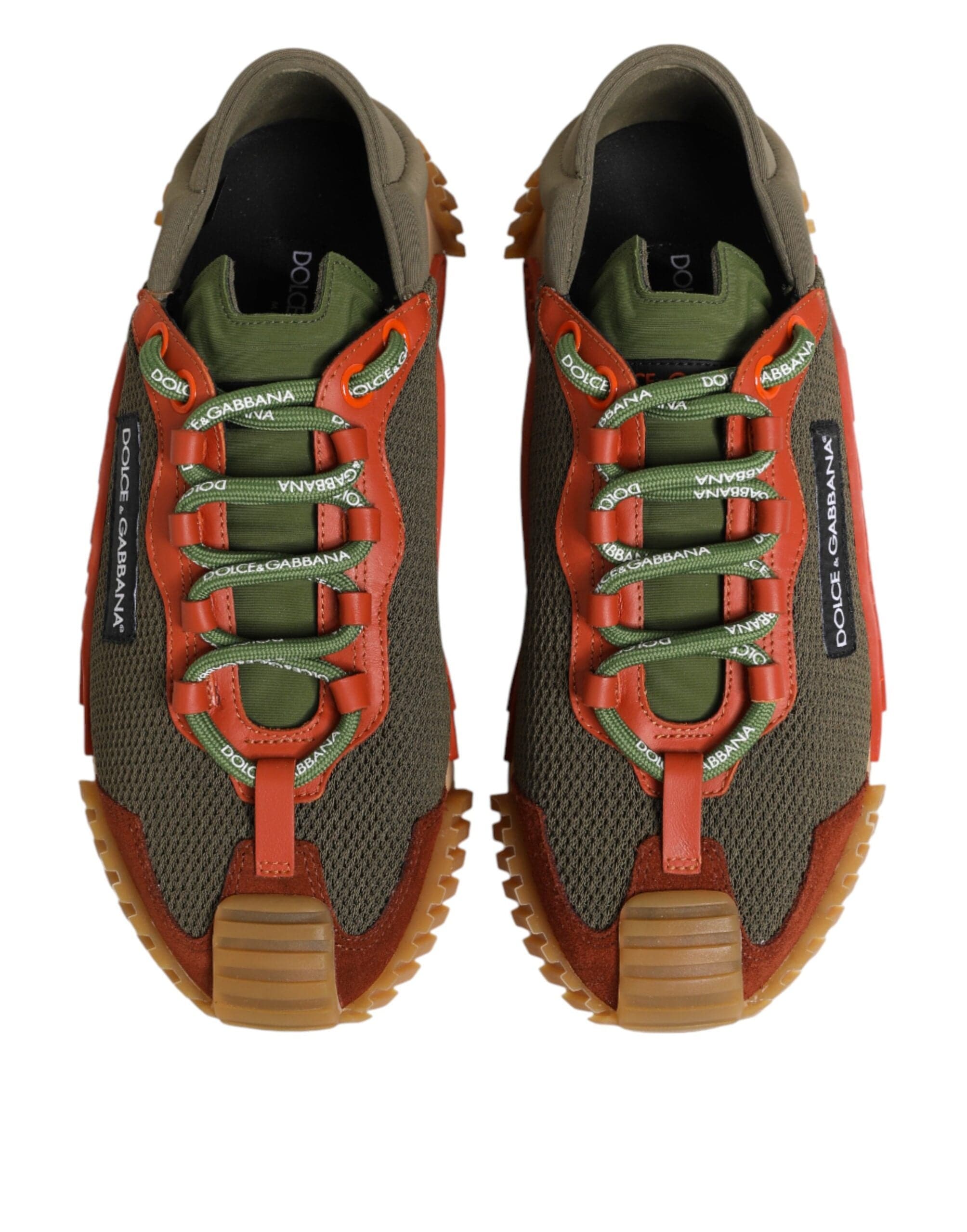 Dolce & Gabbana Scarpe da ginnastica basse multicolore con lacci NS1