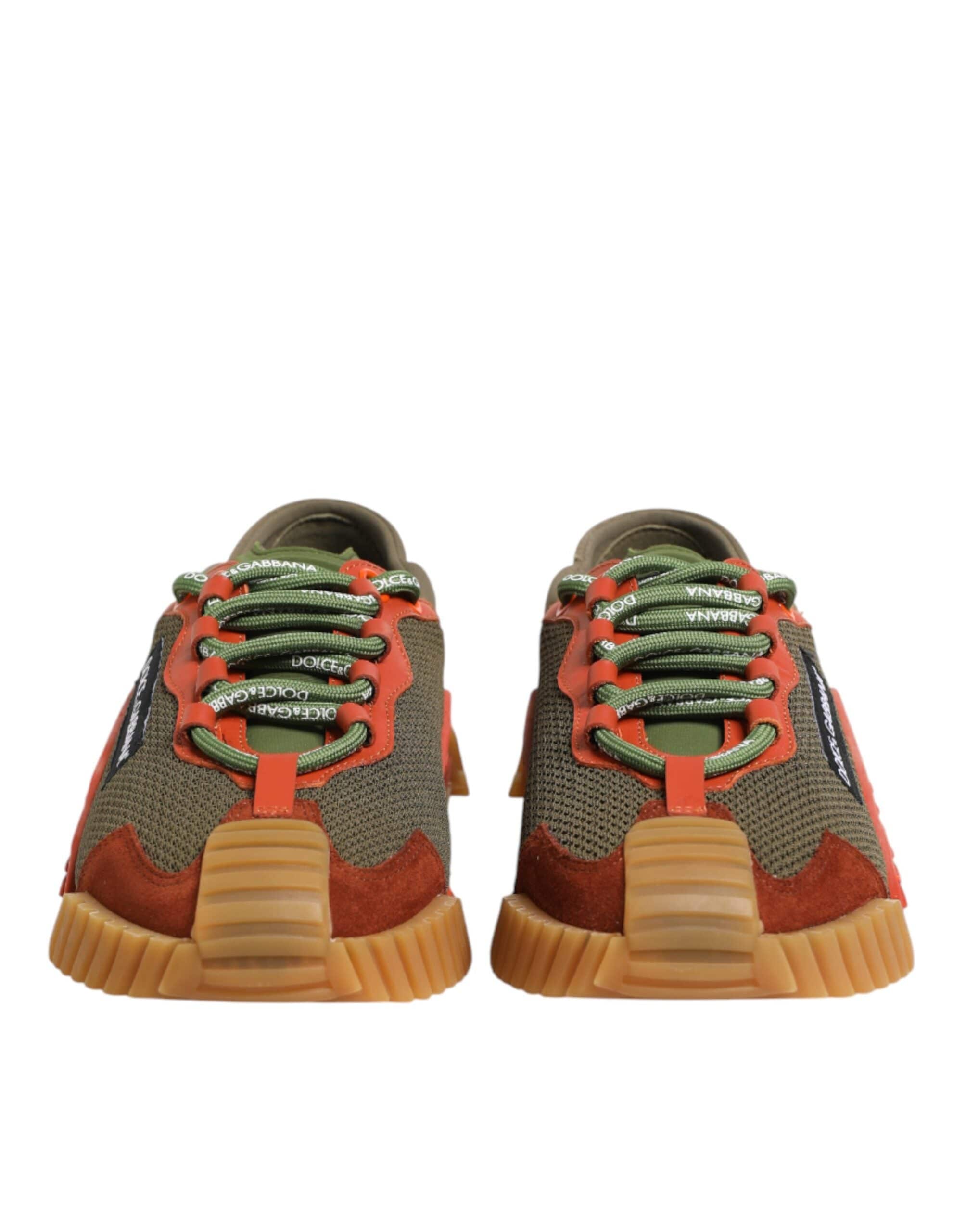 Dolce & Gabbana Scarpe da ginnastica basse multicolore con lacci NS1