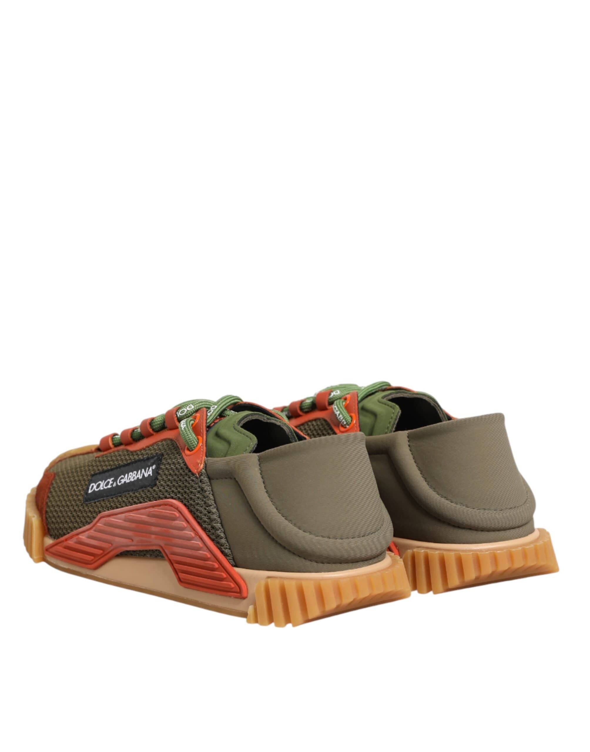 Dolce & Gabbana Scarpe da ginnastica basse multicolore con lacci NS1