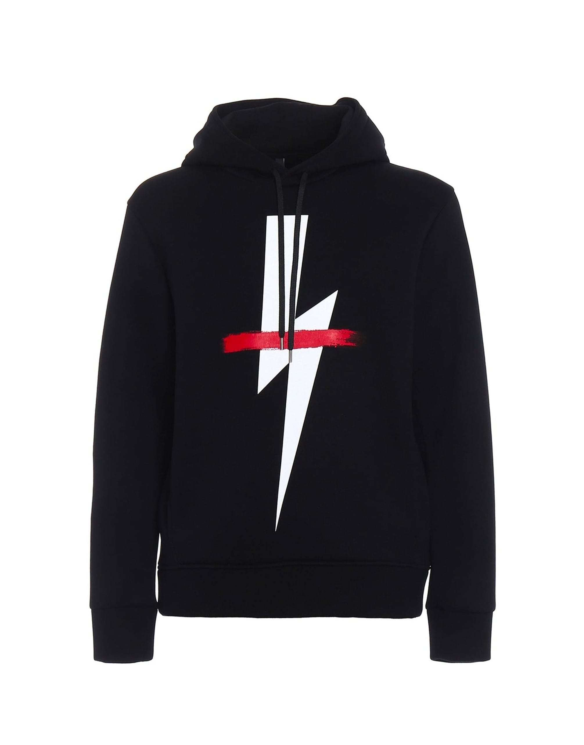 Neil Barrett Logo Hooded Sweatshirt