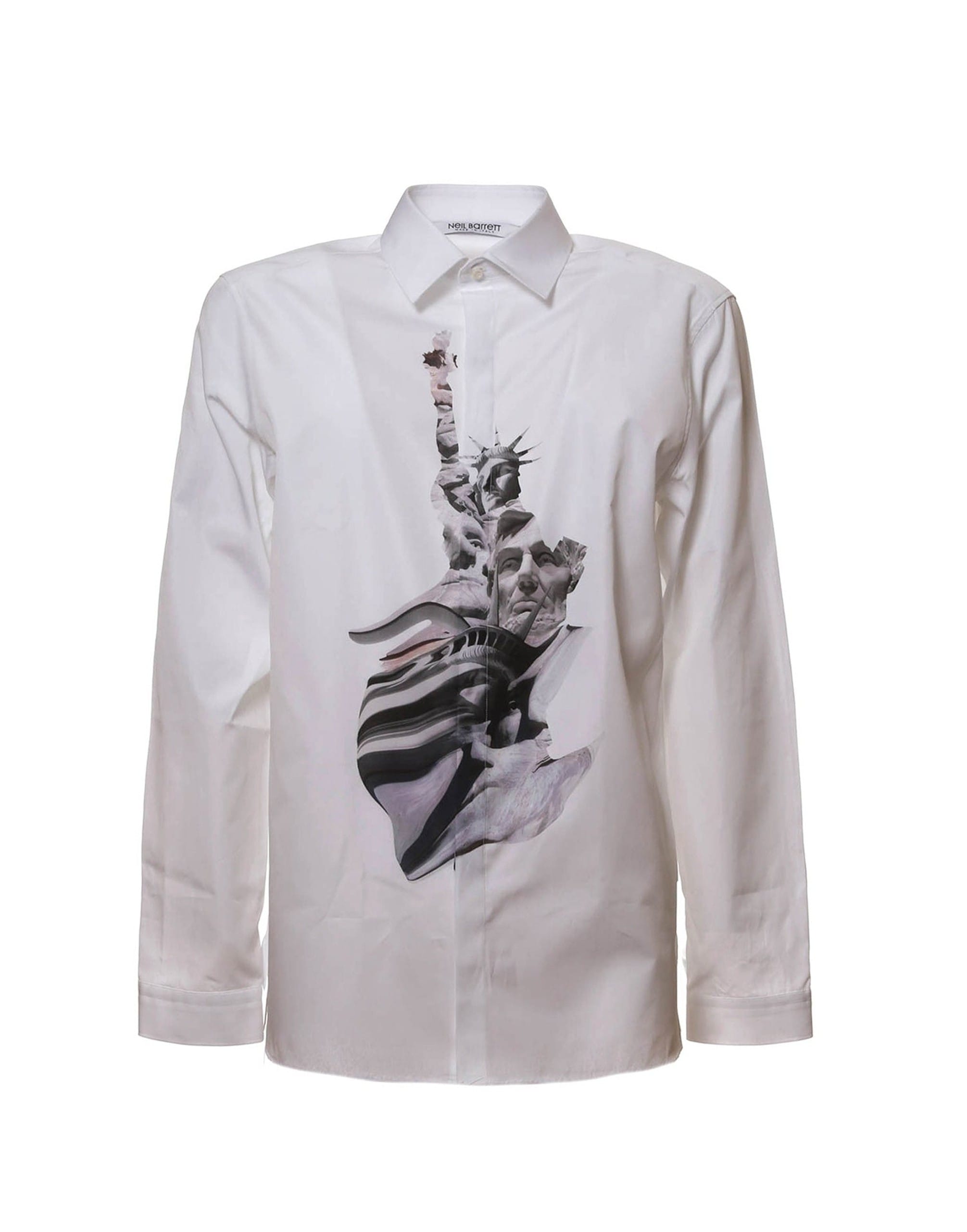 Neil Barrett State Of Liberty Cotton Shirt