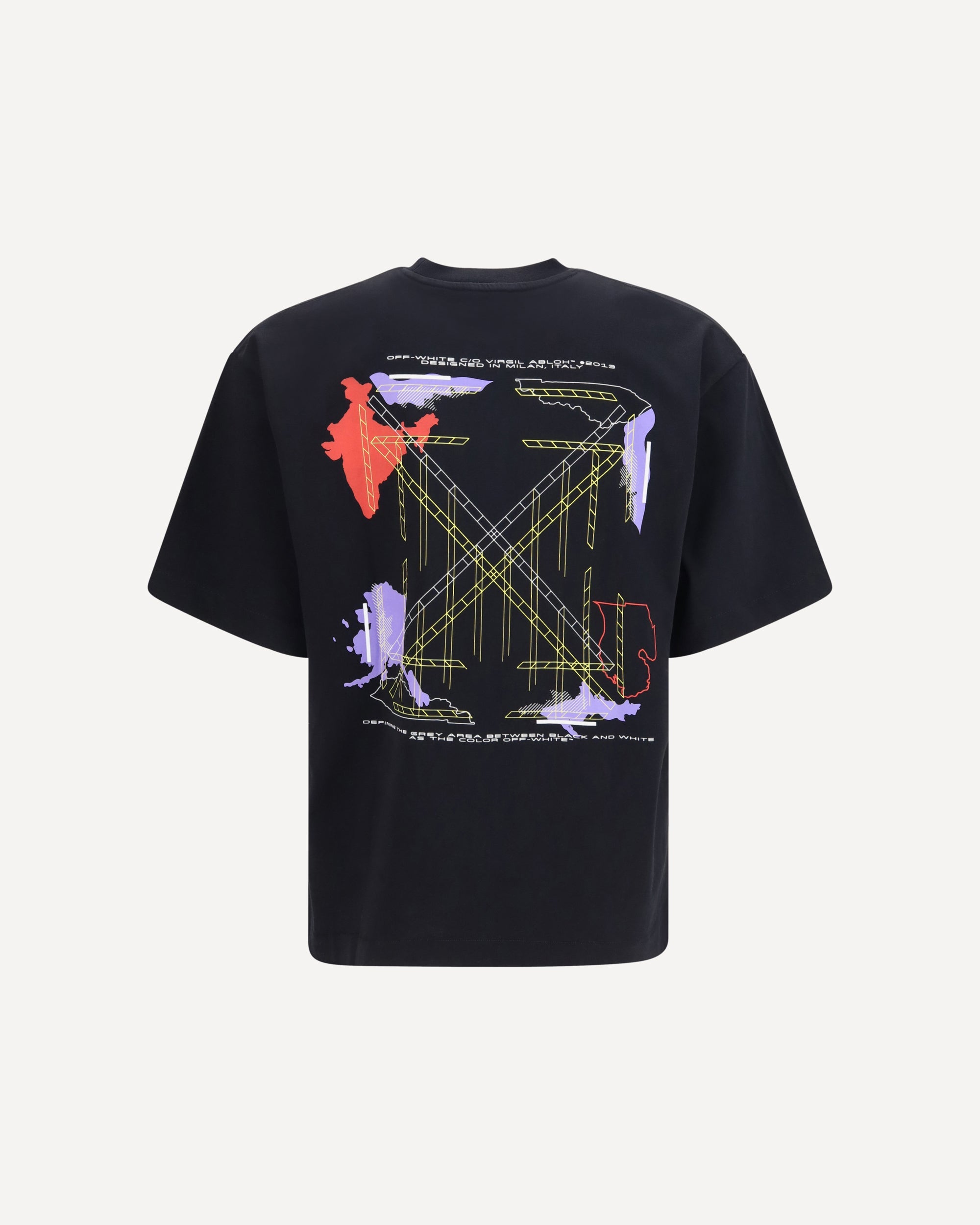 تي شيرت Off-White Archigeography Arrow Skate