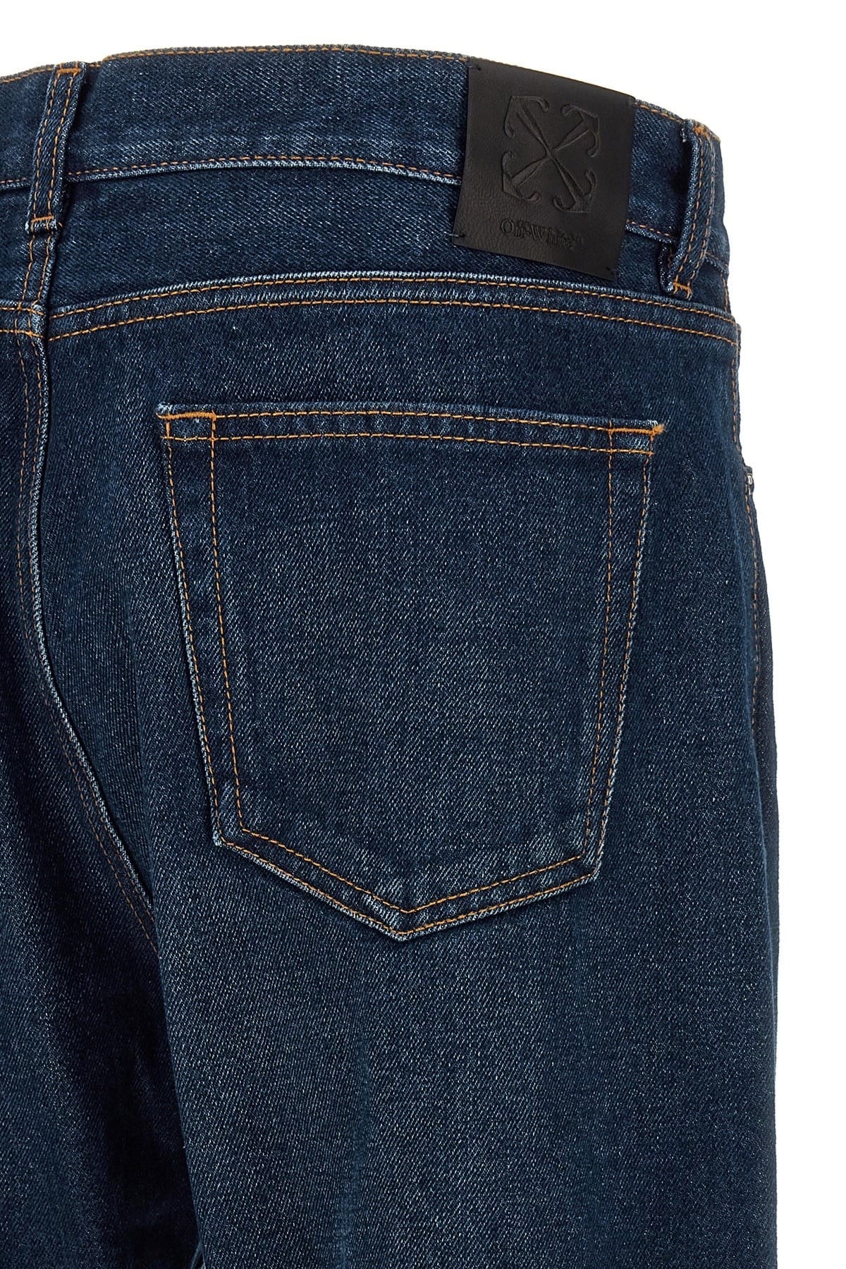 Off-White Off-White Arr Zip Skate Jeans