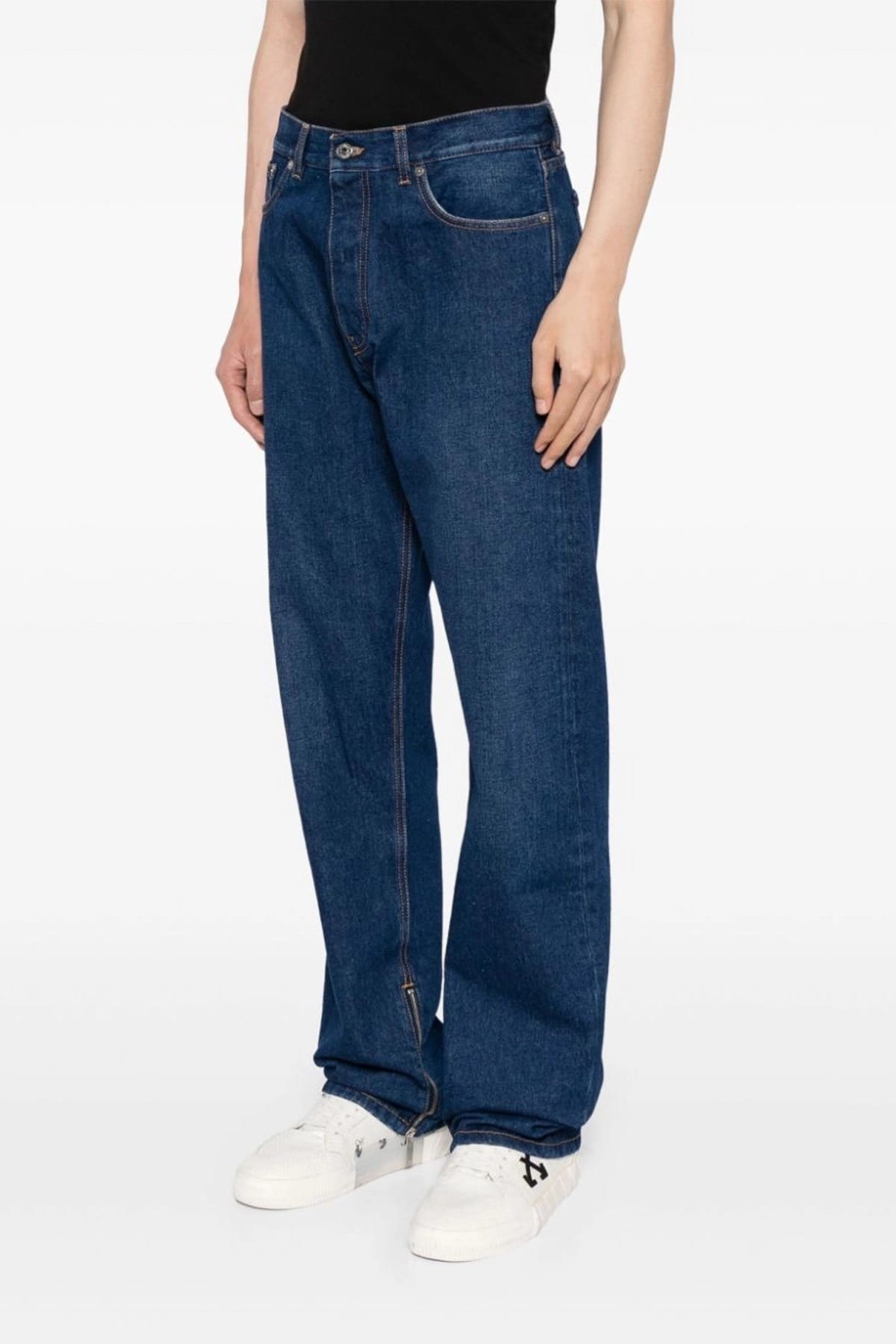 Off-White Off-White Arr Zip Skate Jeans