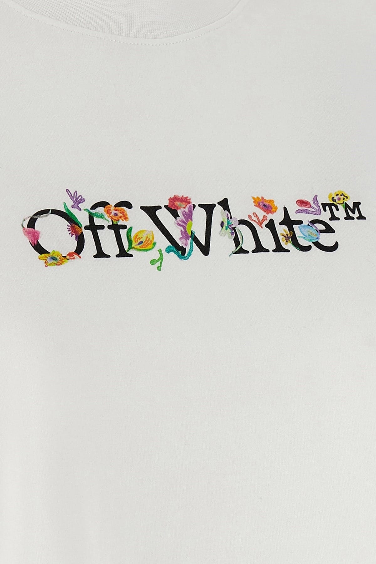 Off-White Off-White Bookish Glowing Flower T-Shirt